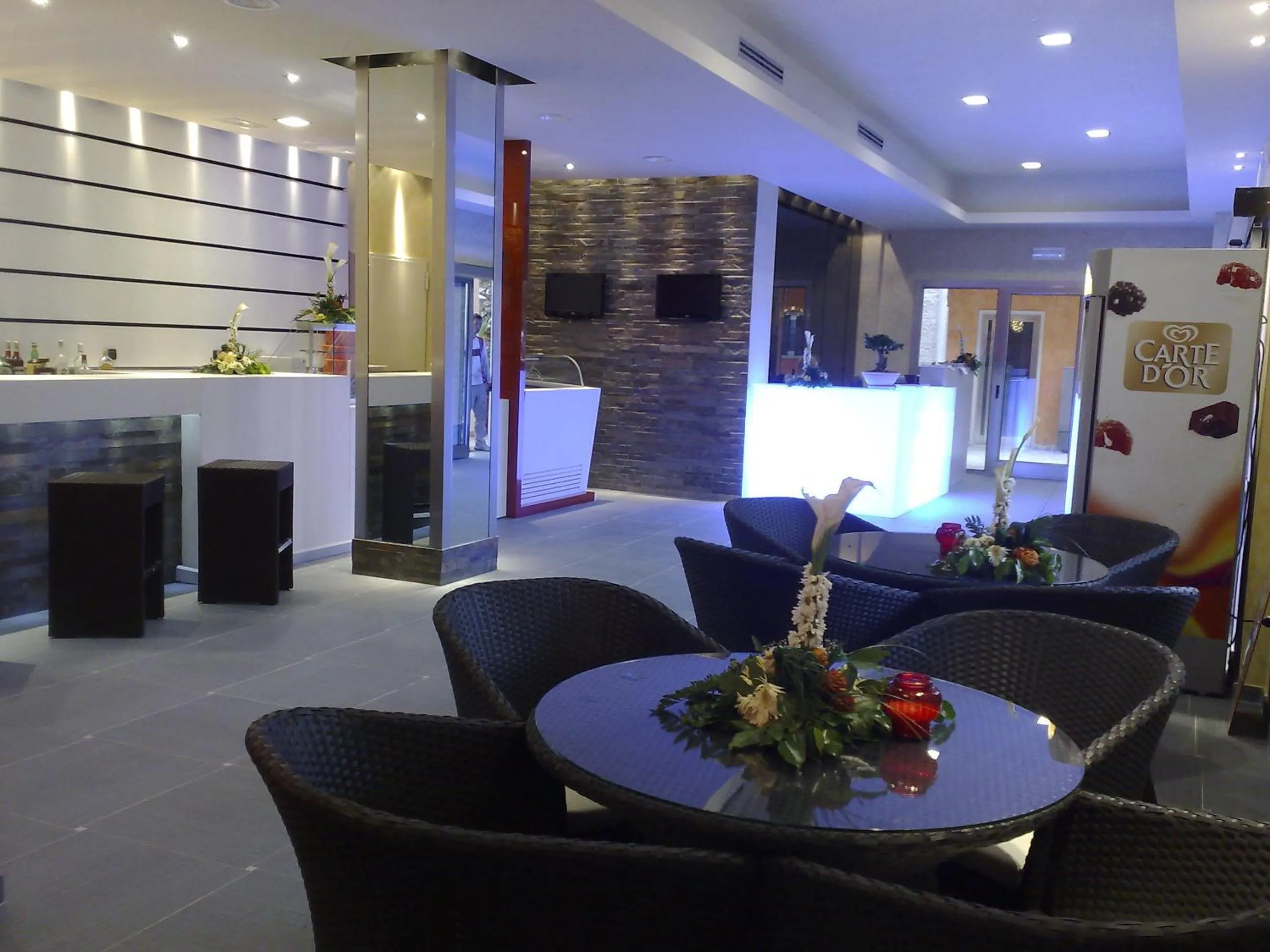 Lobby or reception in Hotel Risberg