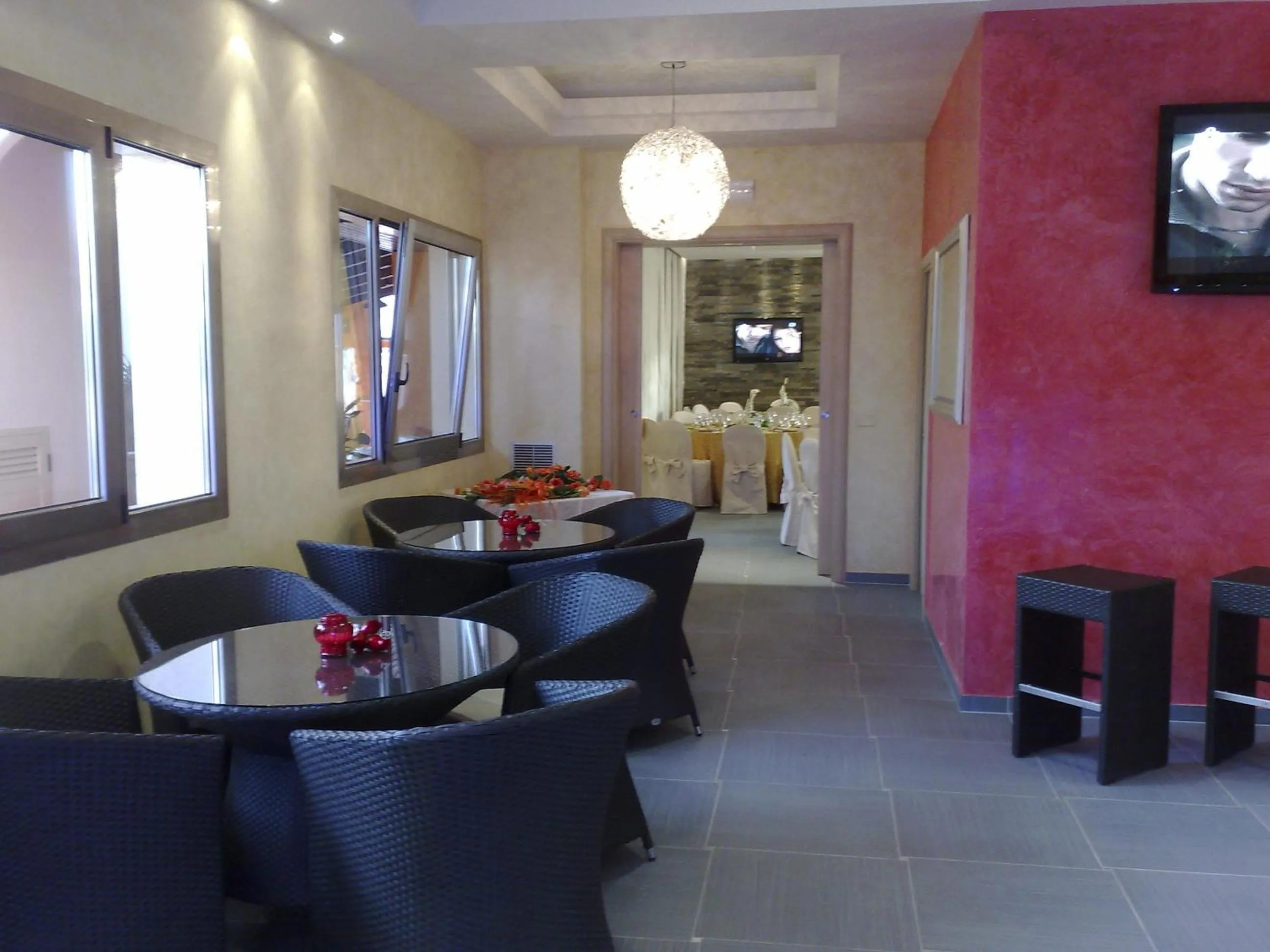 Lobby or reception in Hotel Risberg