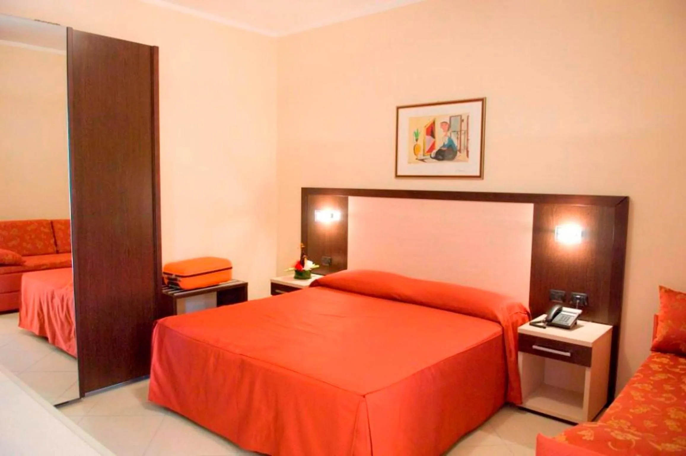 Bedroom in Hotel Risberg