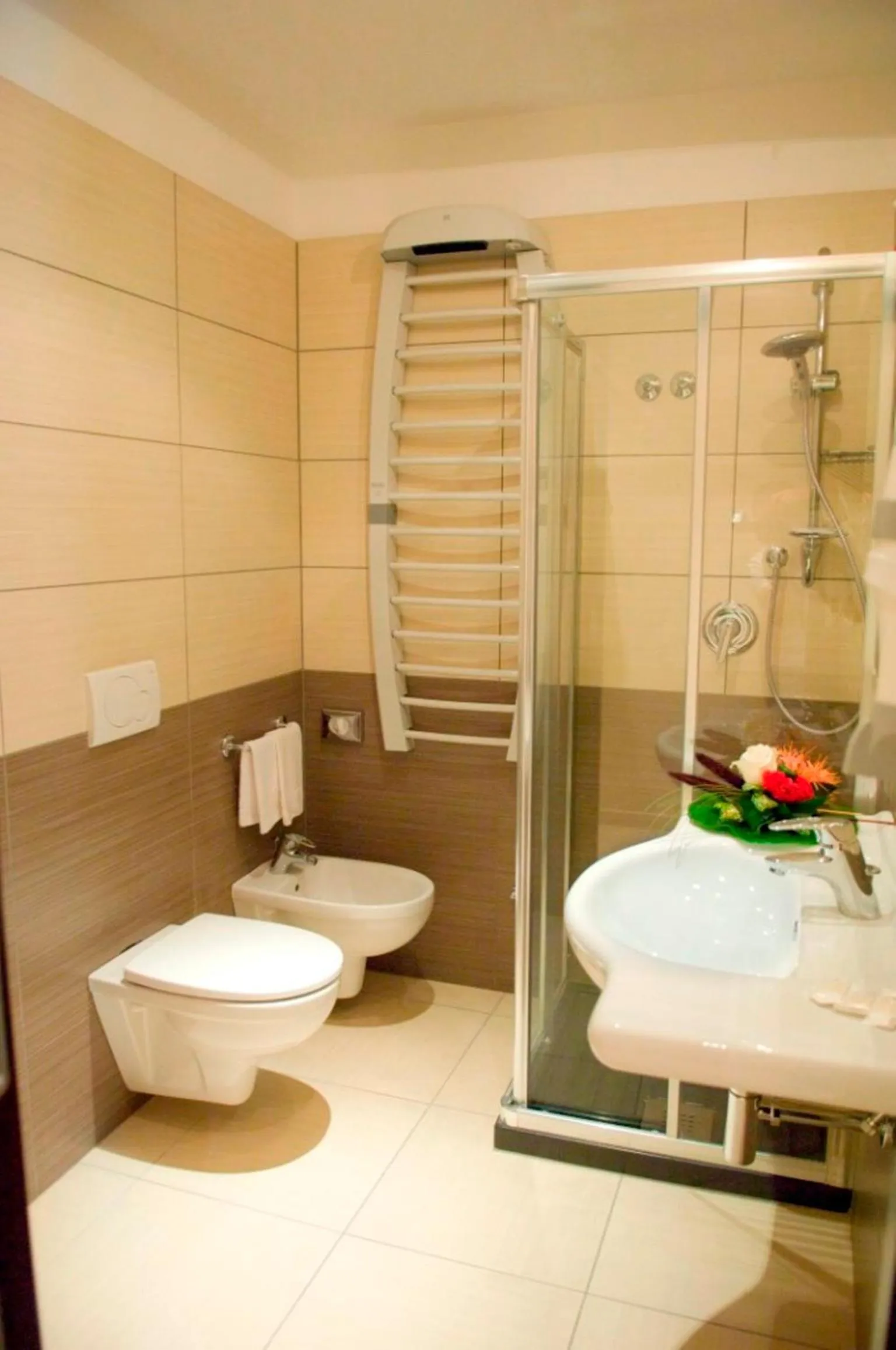 Bathroom in Hotel Risberg