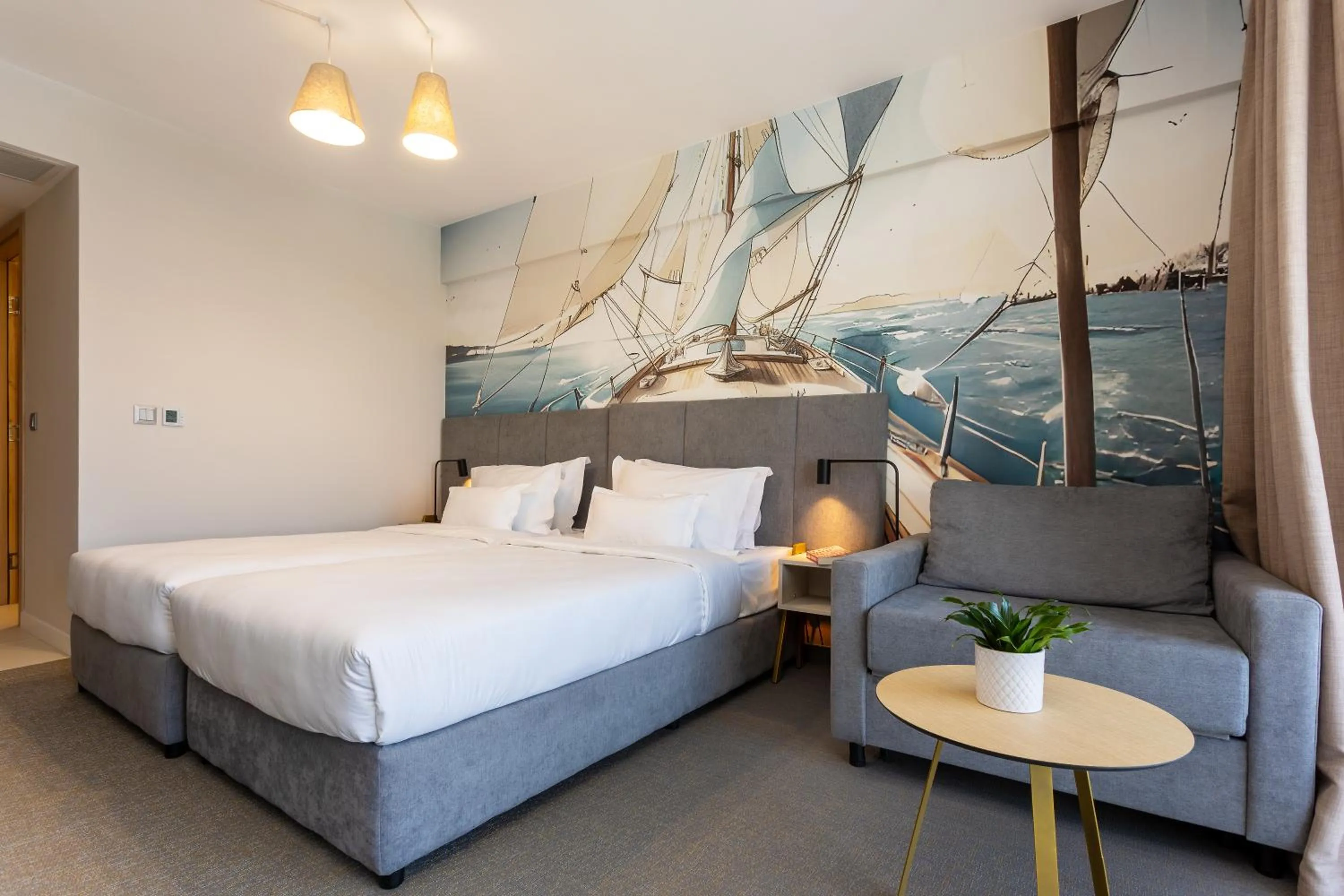 Bed in Hotel Antea - By The Sea