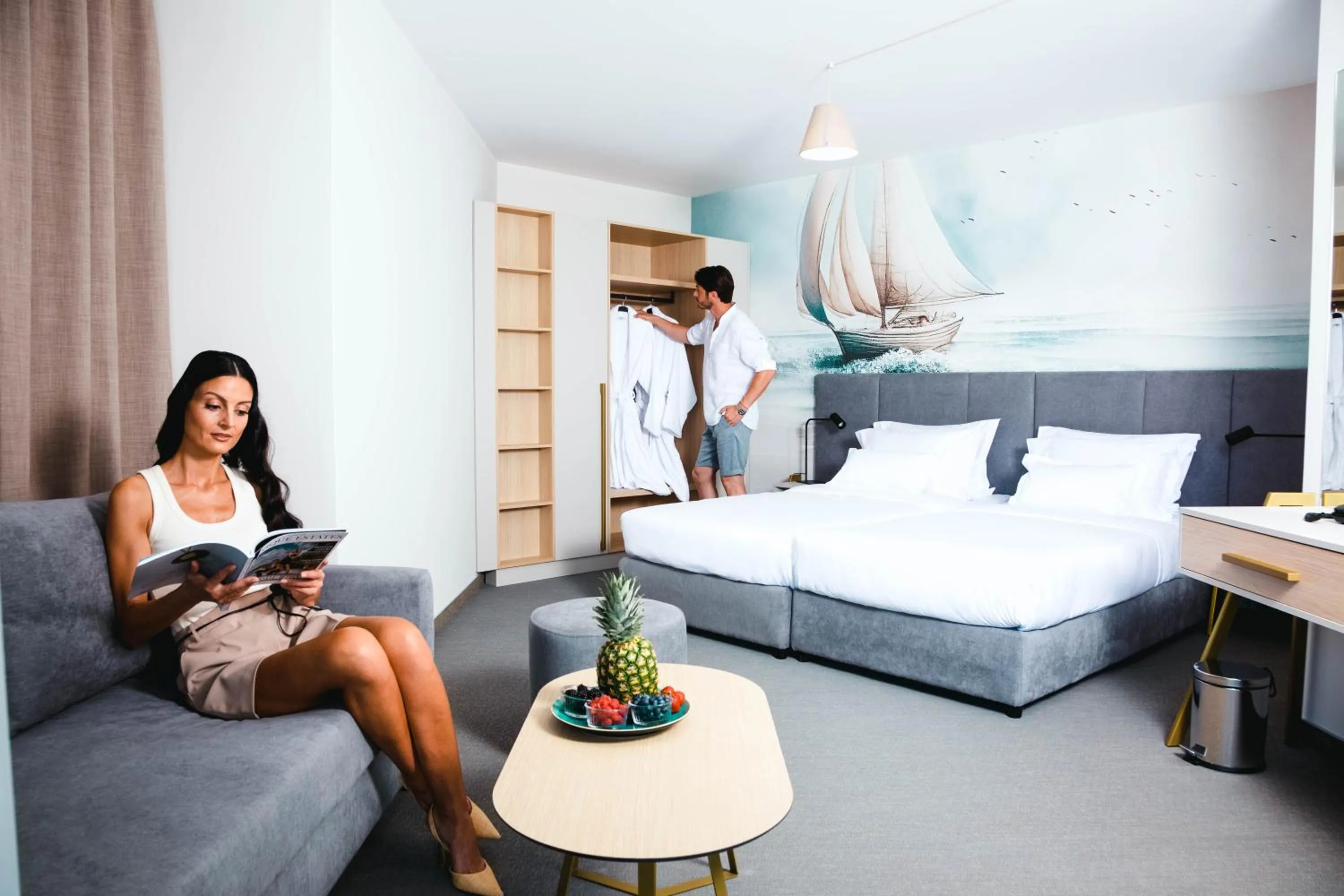 Bed in Hotel Antea - By The Sea