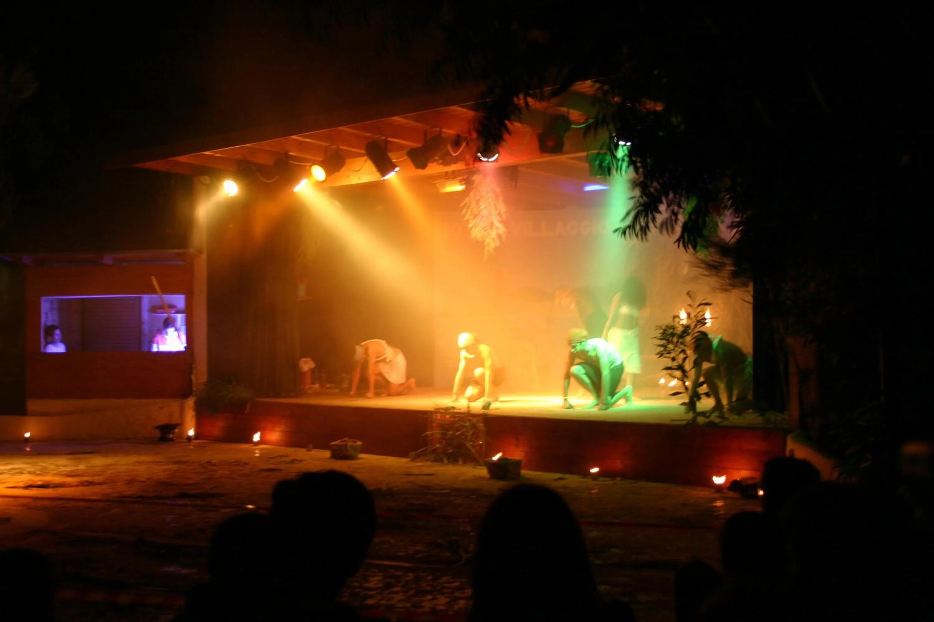 Evening entertainment in Hotel Gabbiano Beach