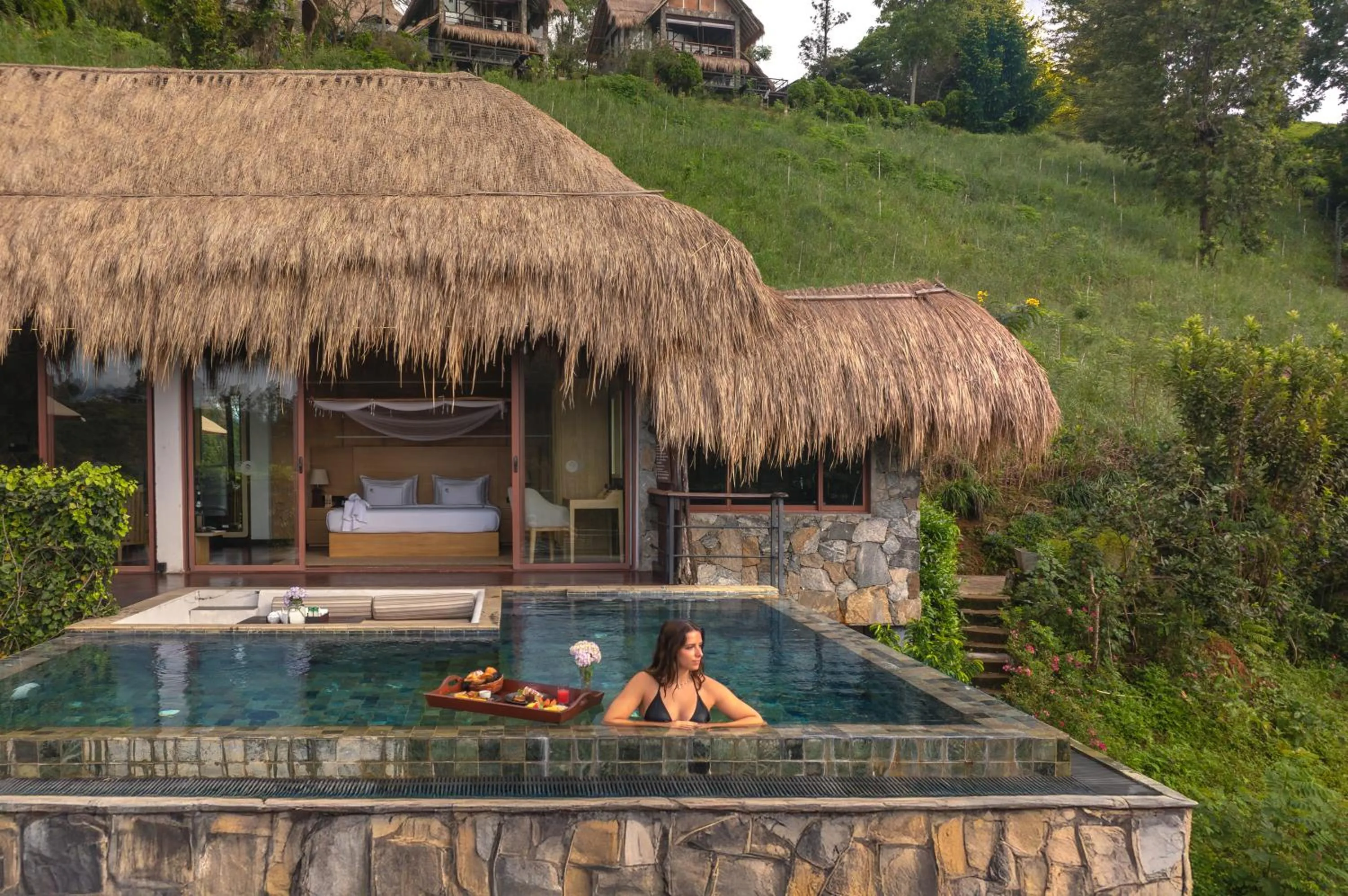 Pool view in 98 Acres Resort & Spa