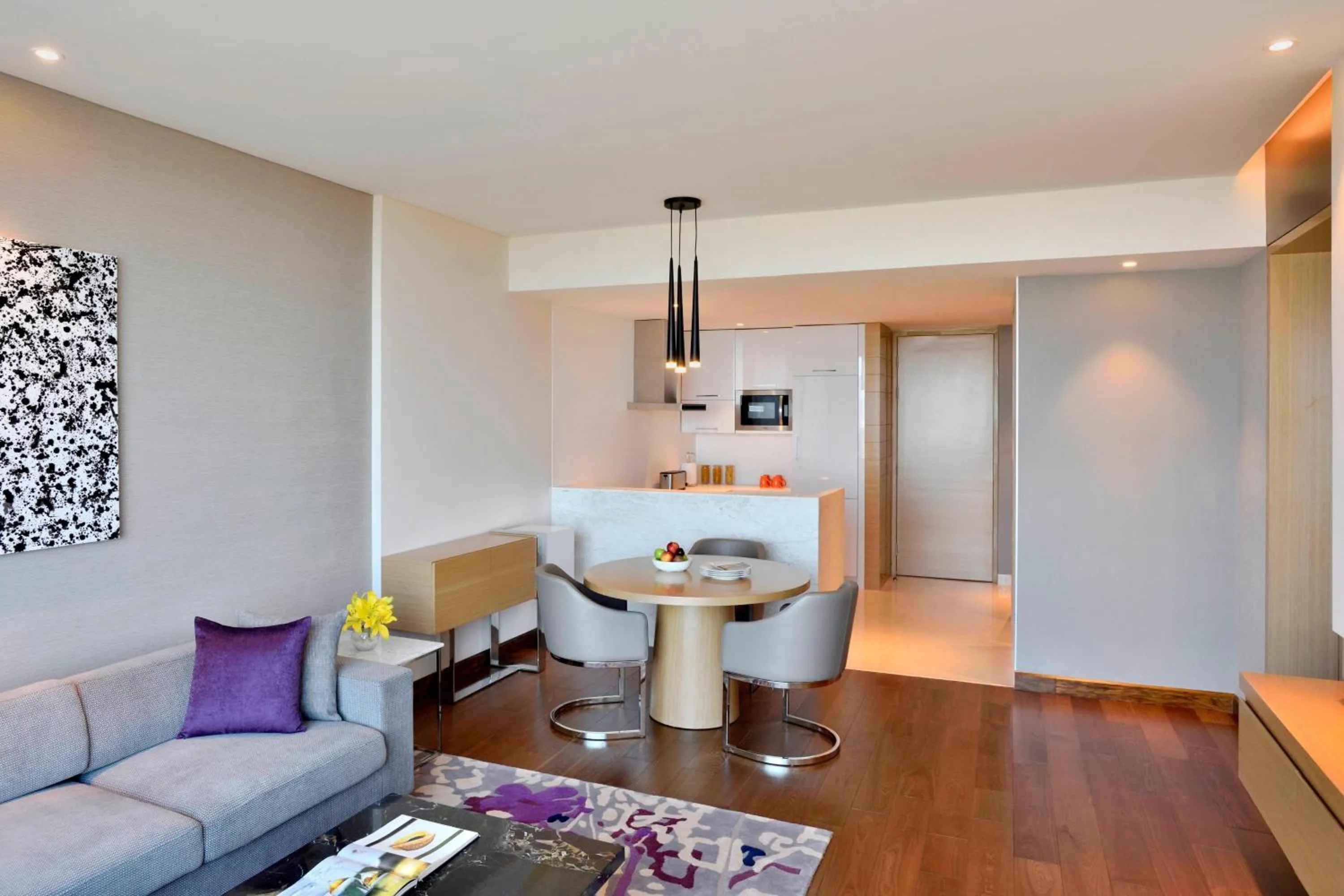 Living room in Marriott Executive Apartments Hyderabad