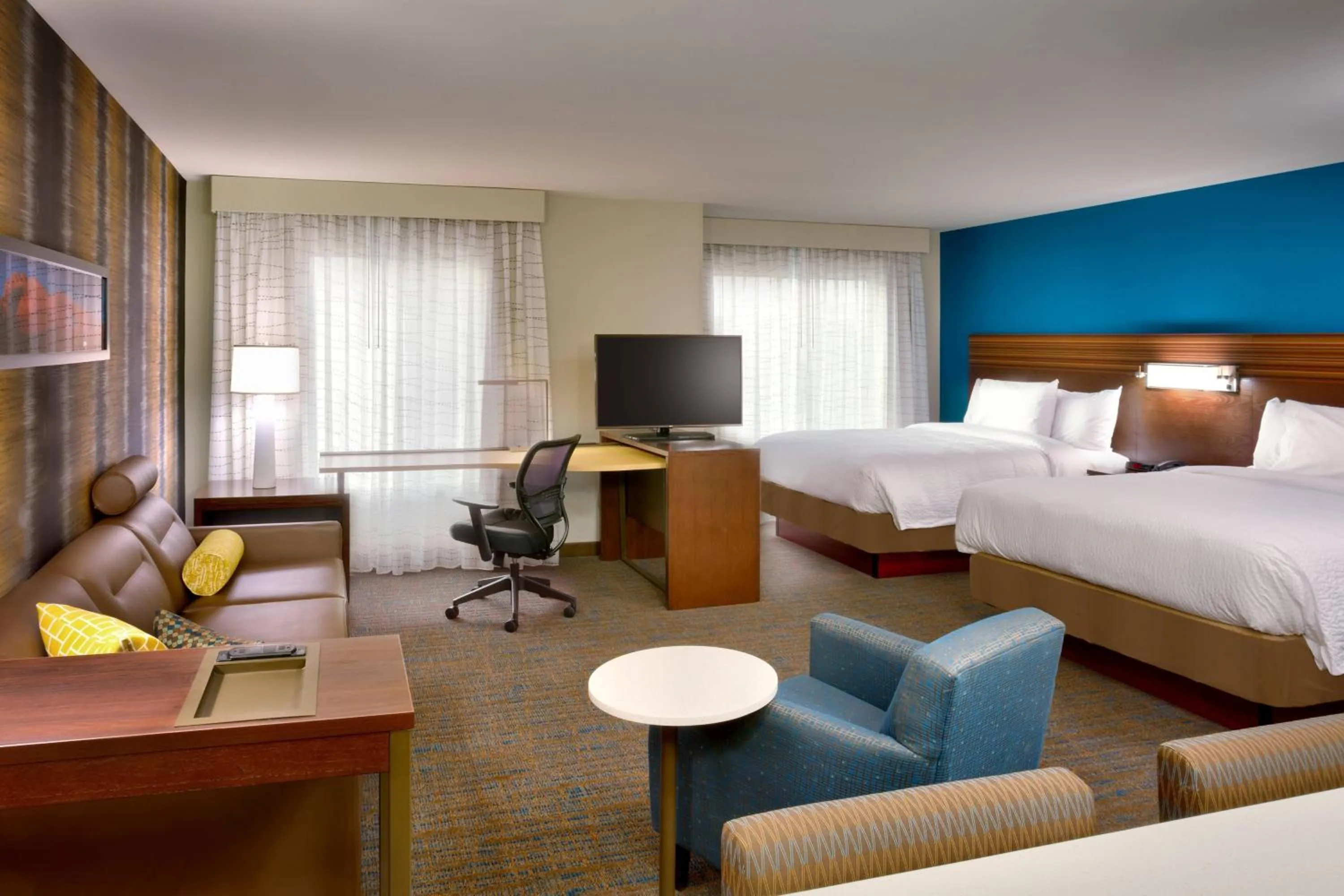 Photo of the whole room, Bed in Residence Inn by Marriott Salt Lake City-West Jordan
