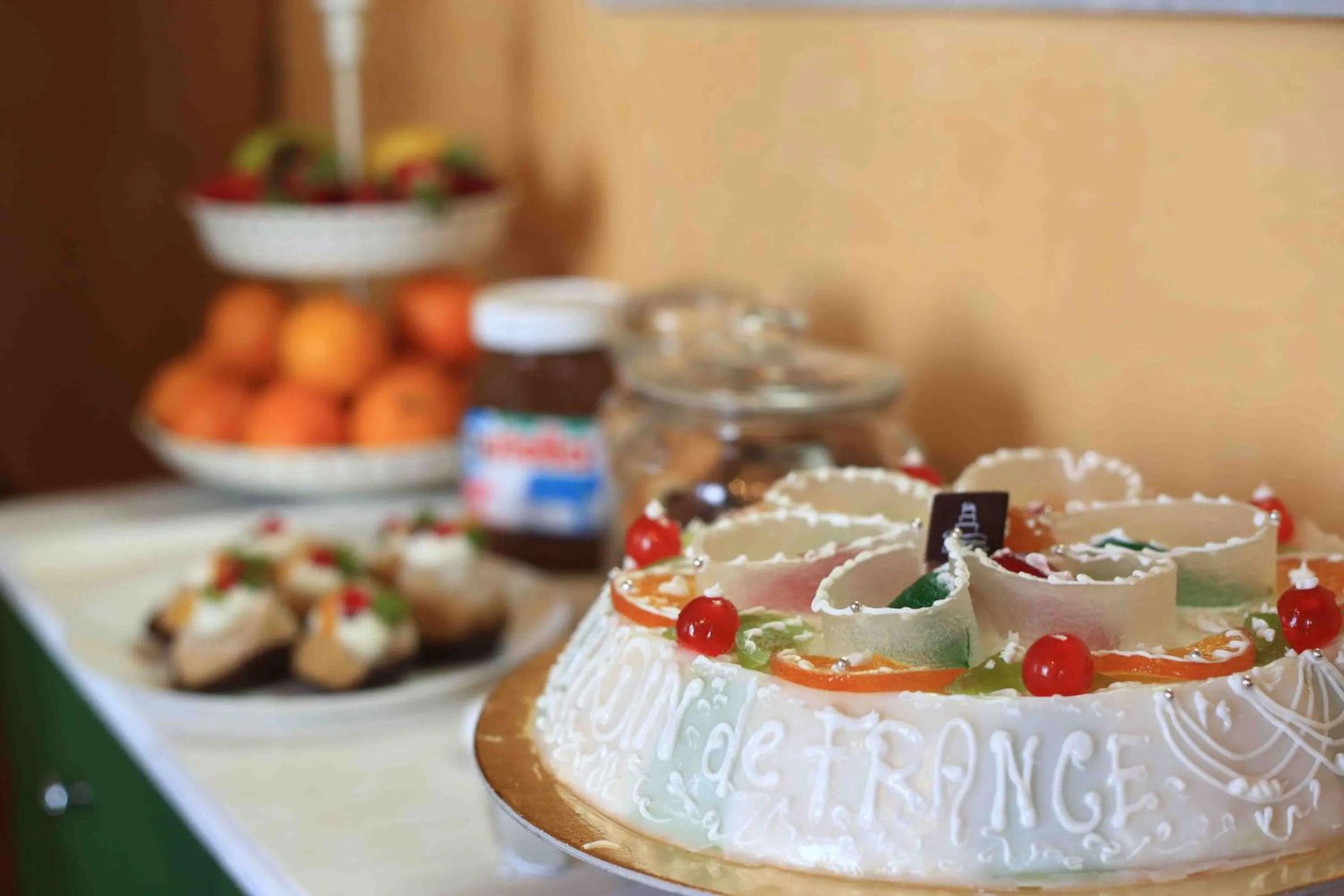 Food close-up in Jardin De France