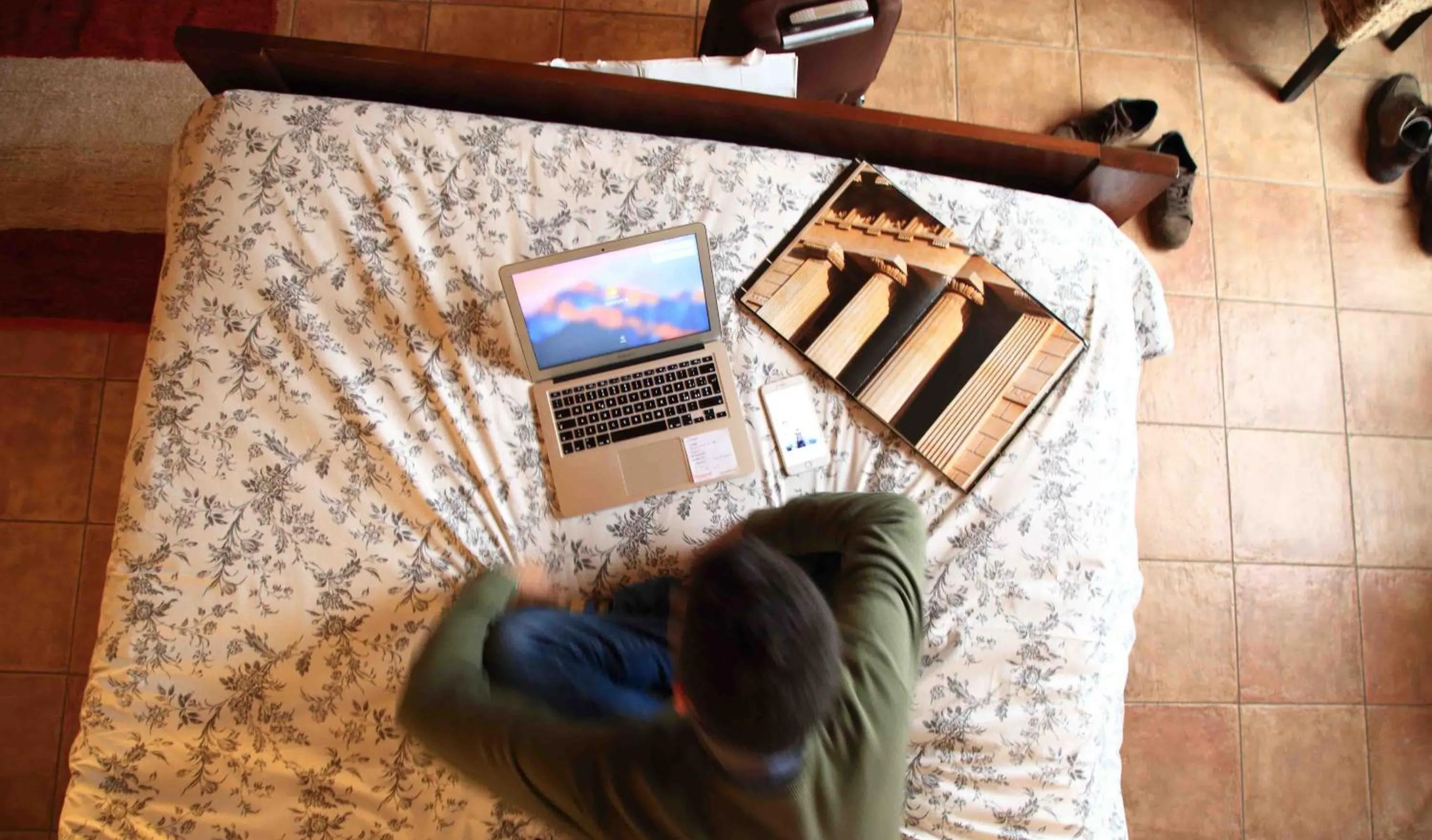 Bed in Jardin De France