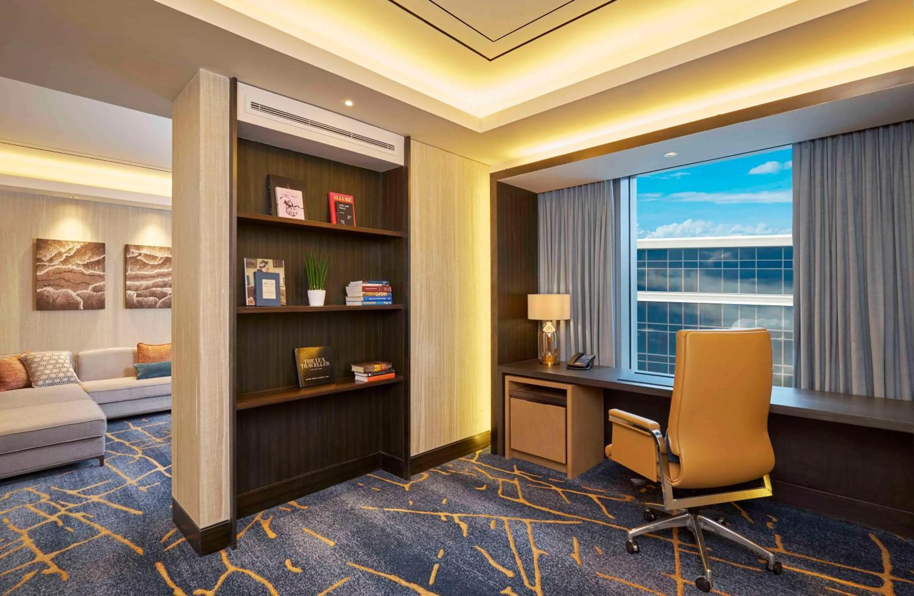 Bedroom in Hilton Manila Newport World Resorts