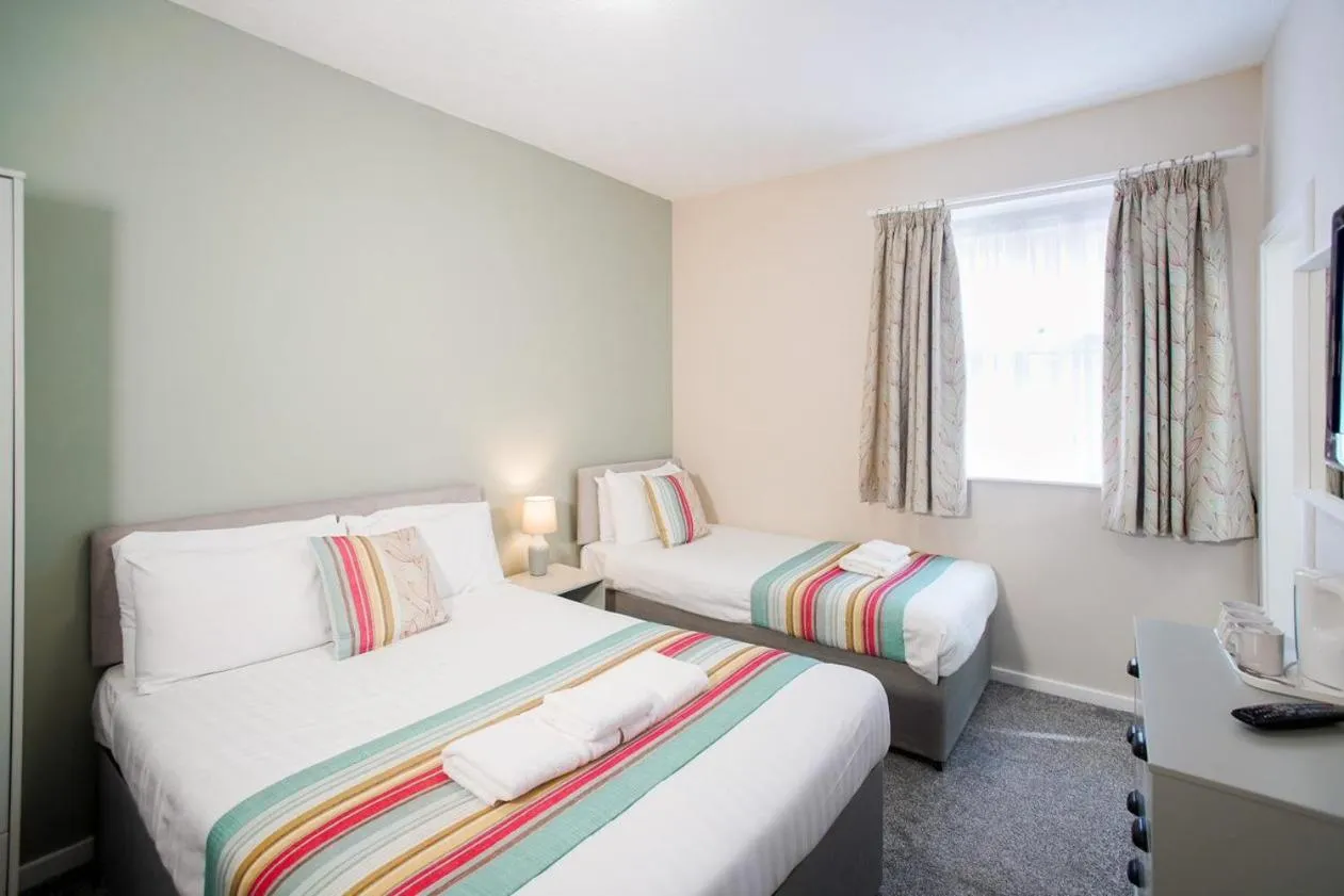 Bed in The Georgian Hollies Hotel