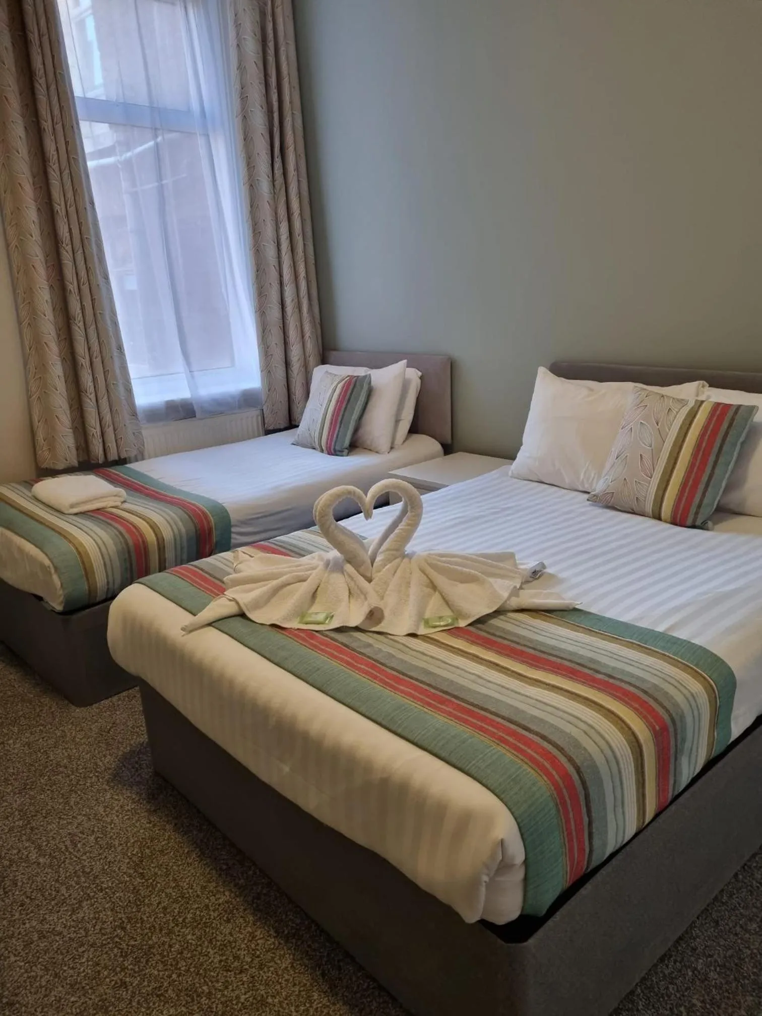 Bed in The Georgian Hollies Hotel