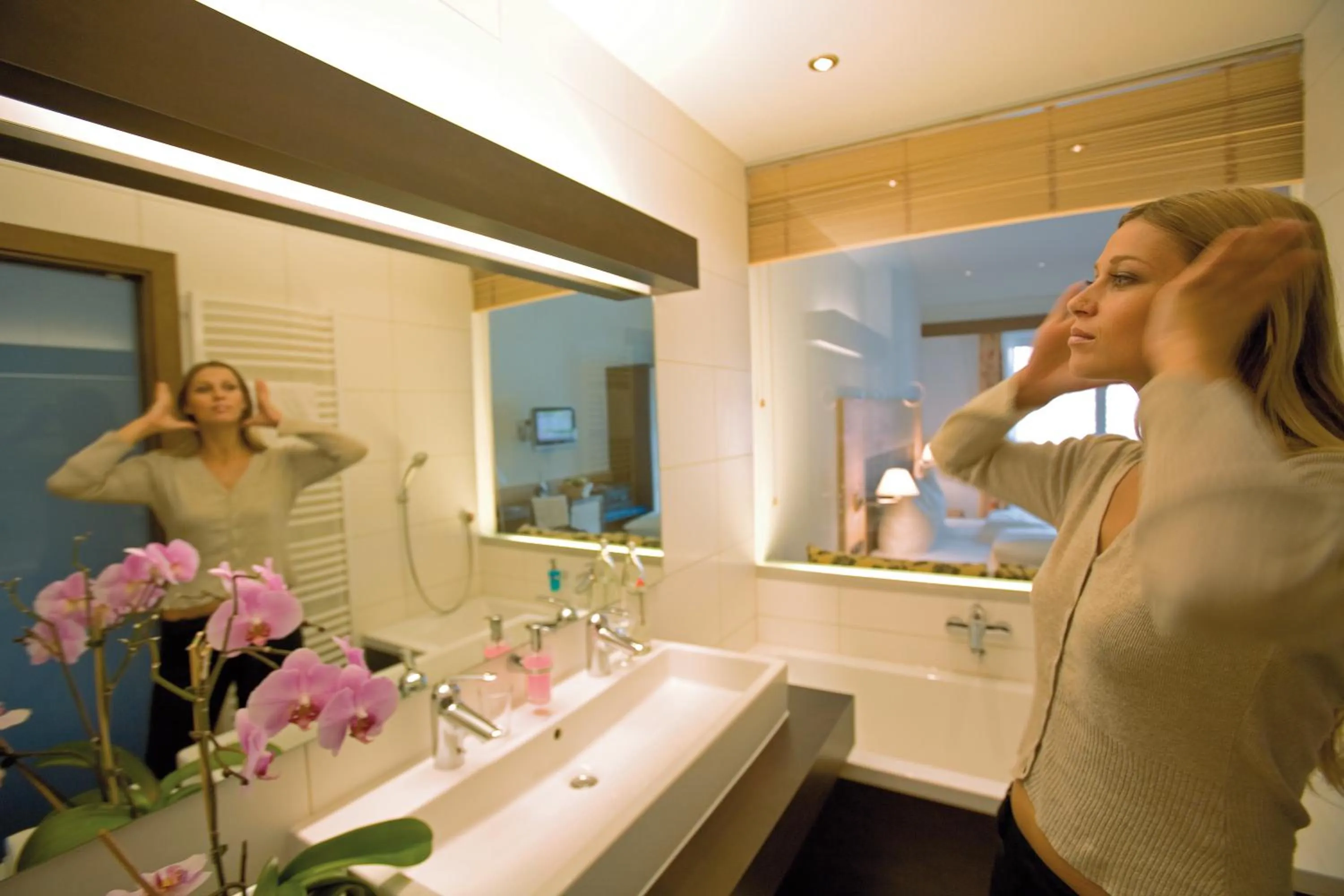 Bathroom in Hotel Alte Post