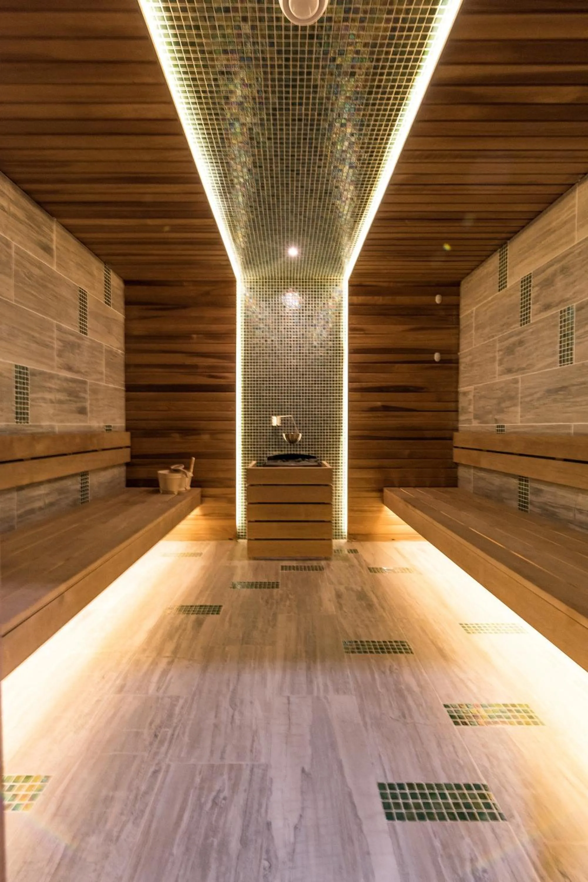 Sauna in Lion Bansko Hotel