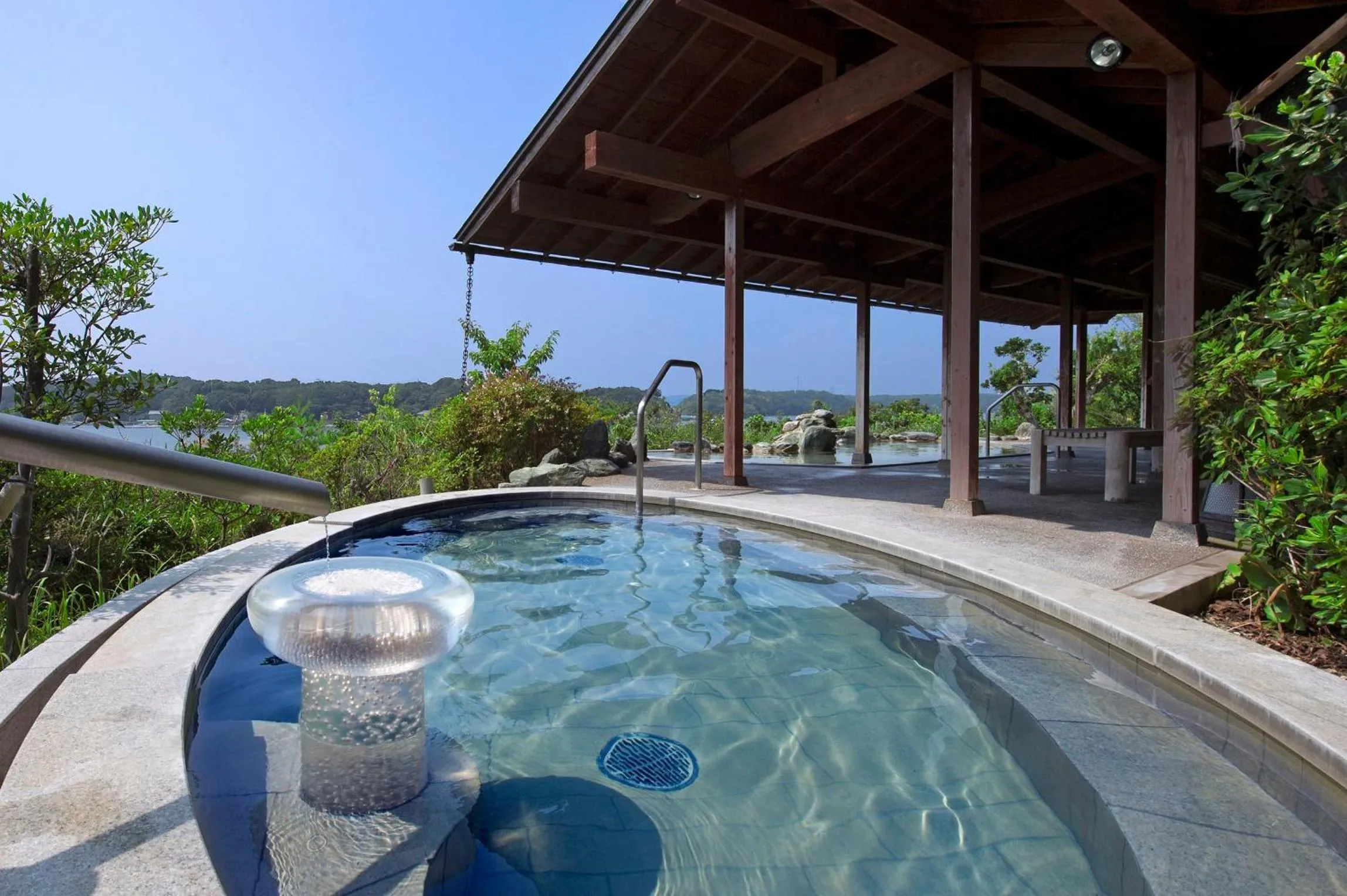 Hot Spring Bath in Kashikojima Hojoen
