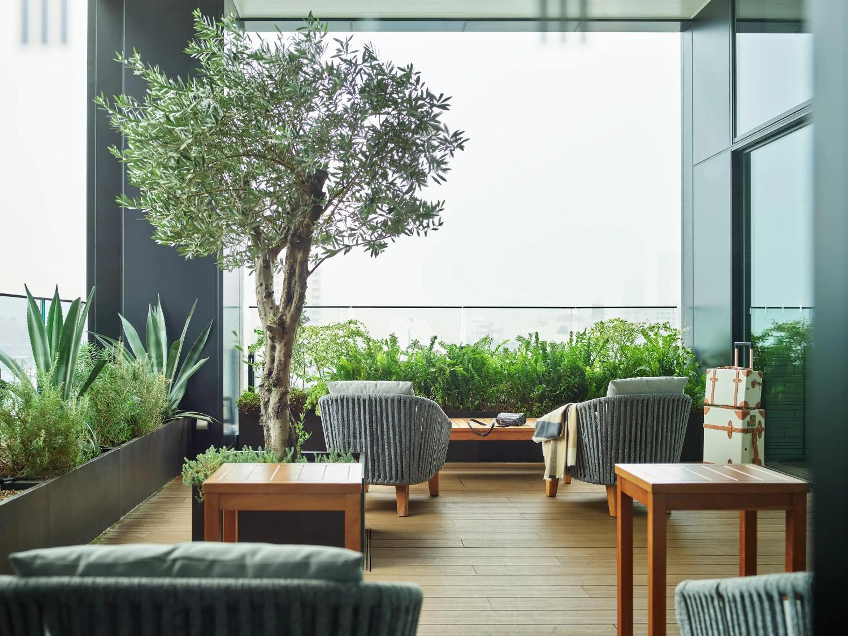 Balcony/Terrace in Mitsui Garden Hotel Gotanda - Tokyo