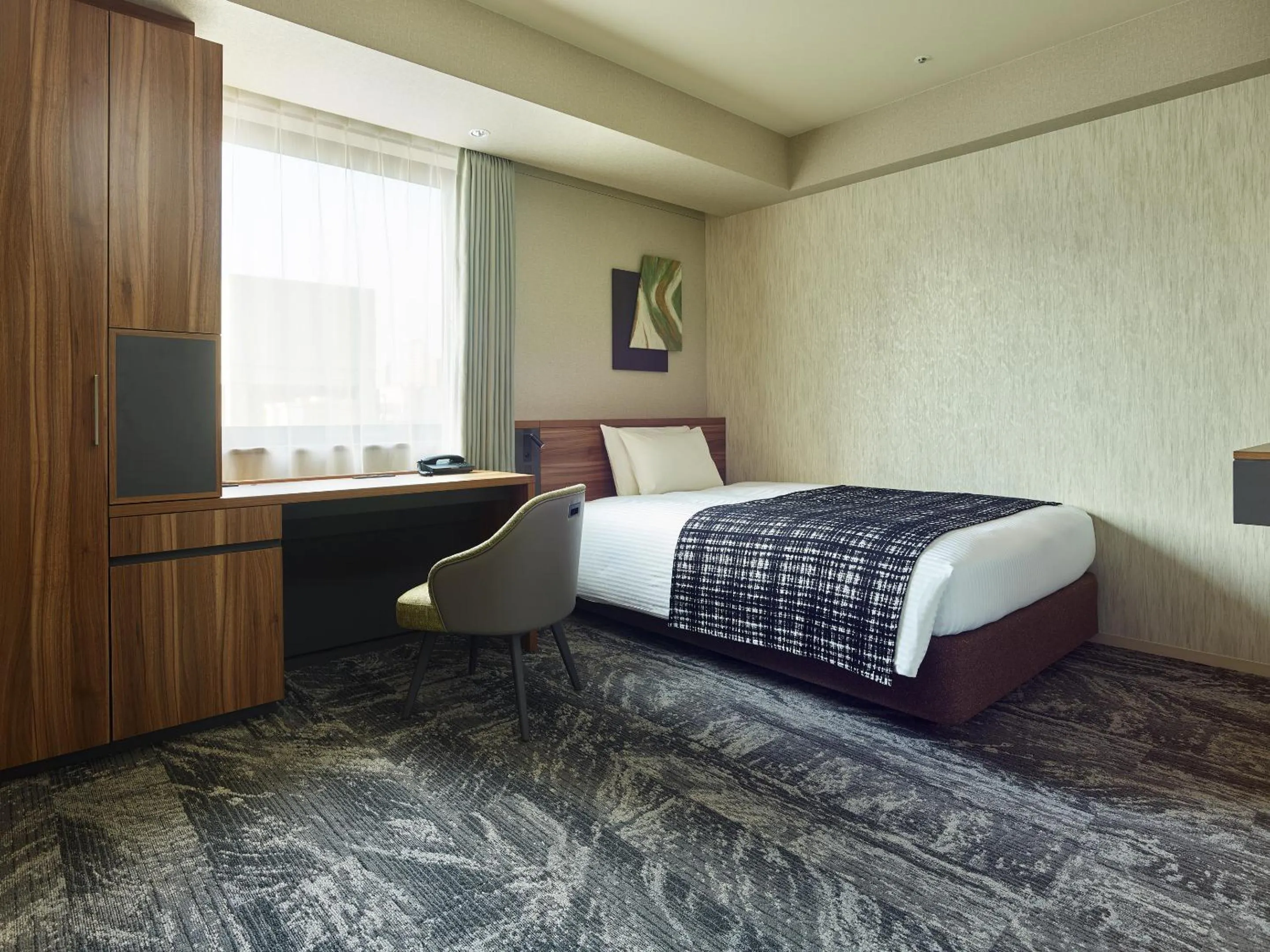 Photo of the whole room, Bed in Mitsui Garden Hotel Gotanda - Tokyo