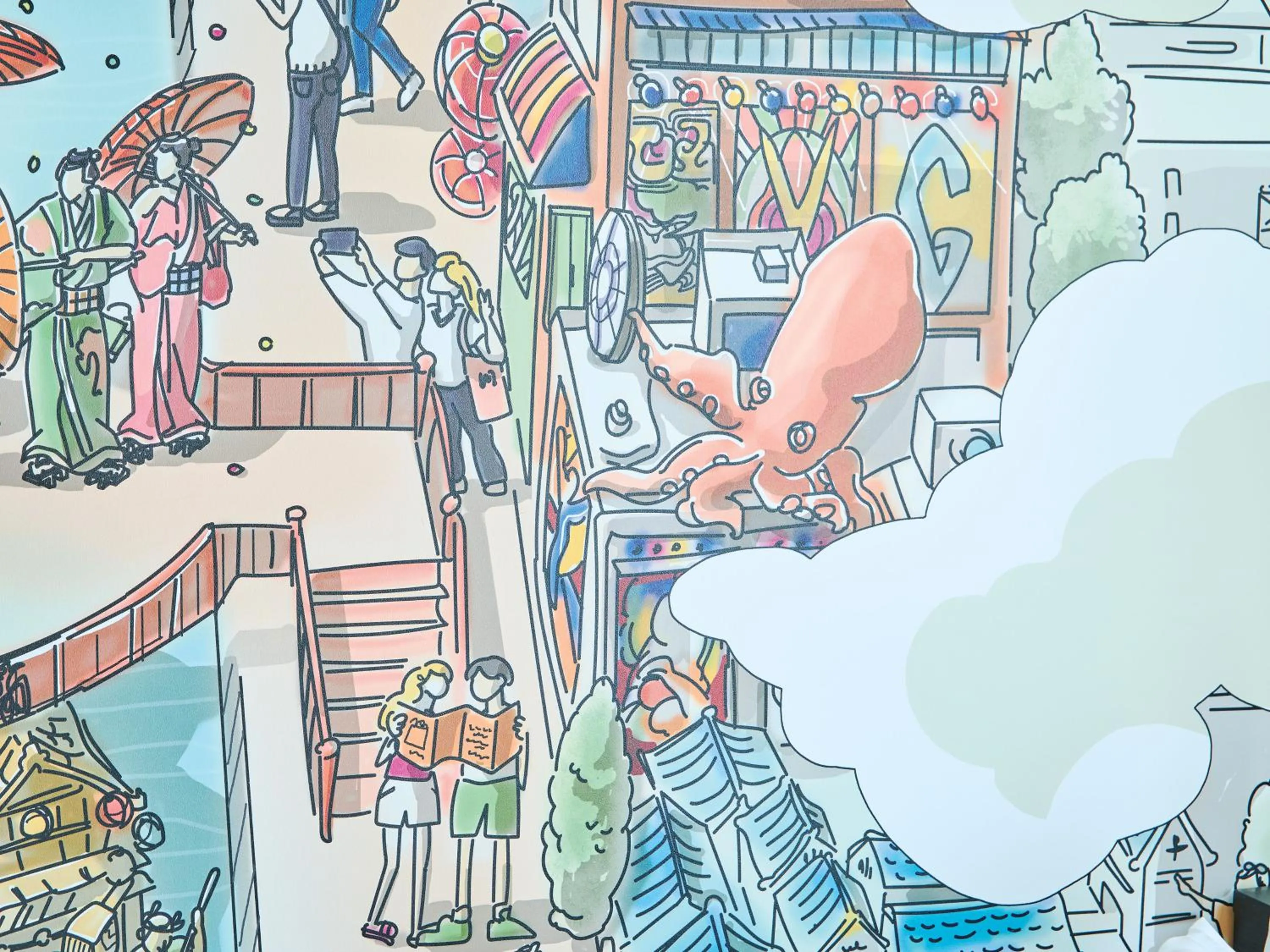 Decorative detail in Garner Hotel Osaka Honmachi Kita Semba by IHG