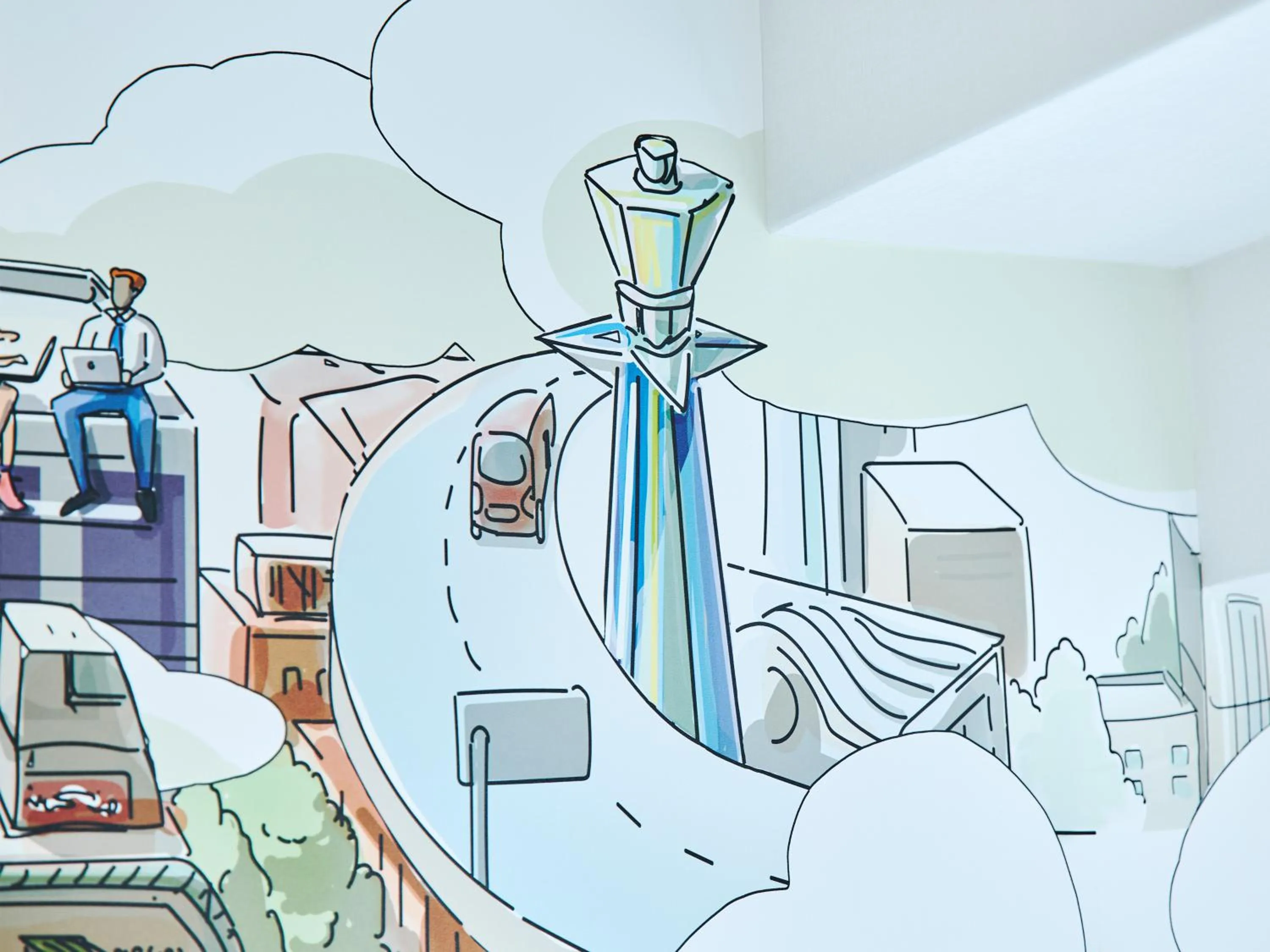 Decorative detail in Garner Hotel Osaka Honmachi Kita Semba by IHG