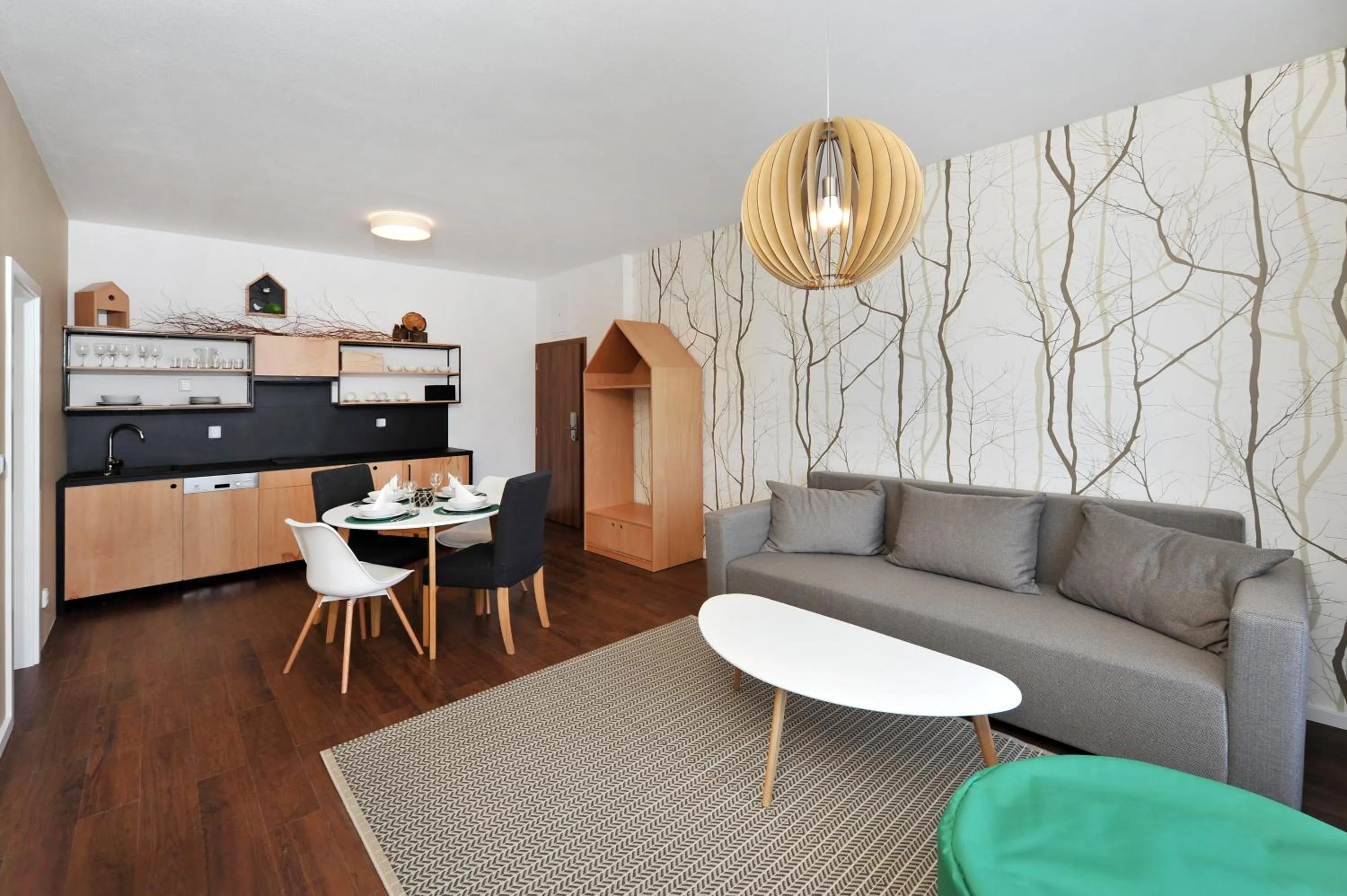 Photo of the whole room in APLEND Vila Olívia