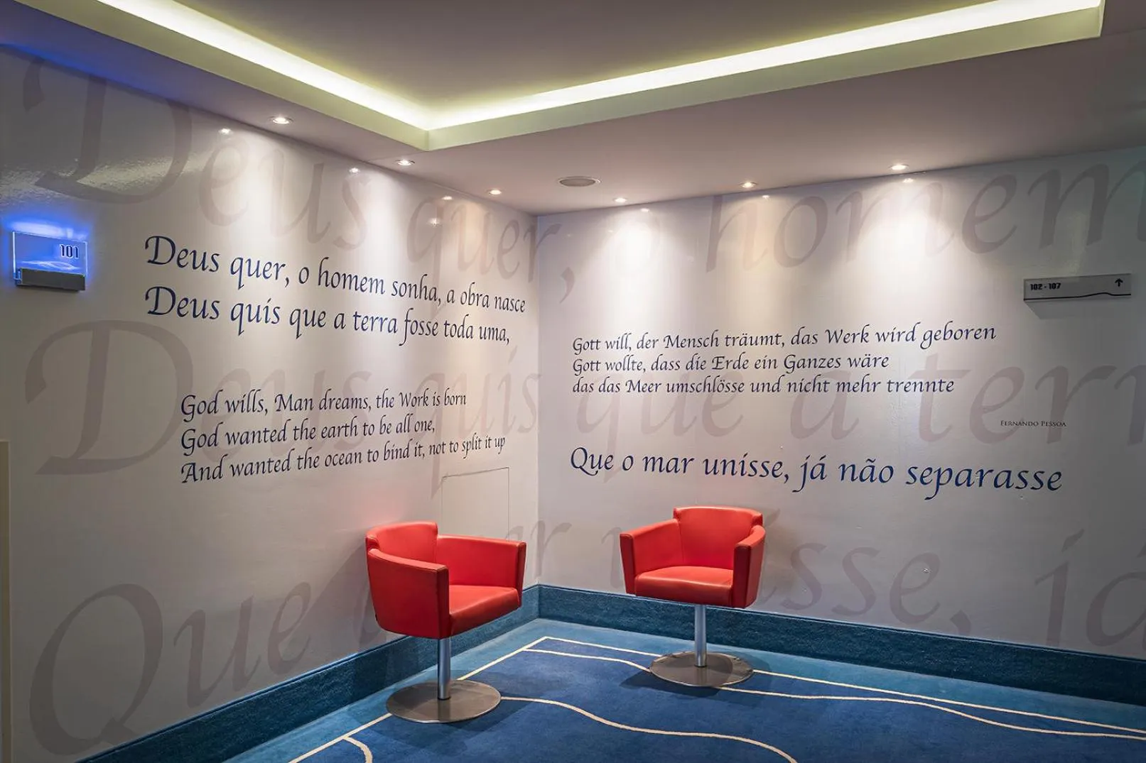 Decorative detail in Pestana Berlin Tiergarten