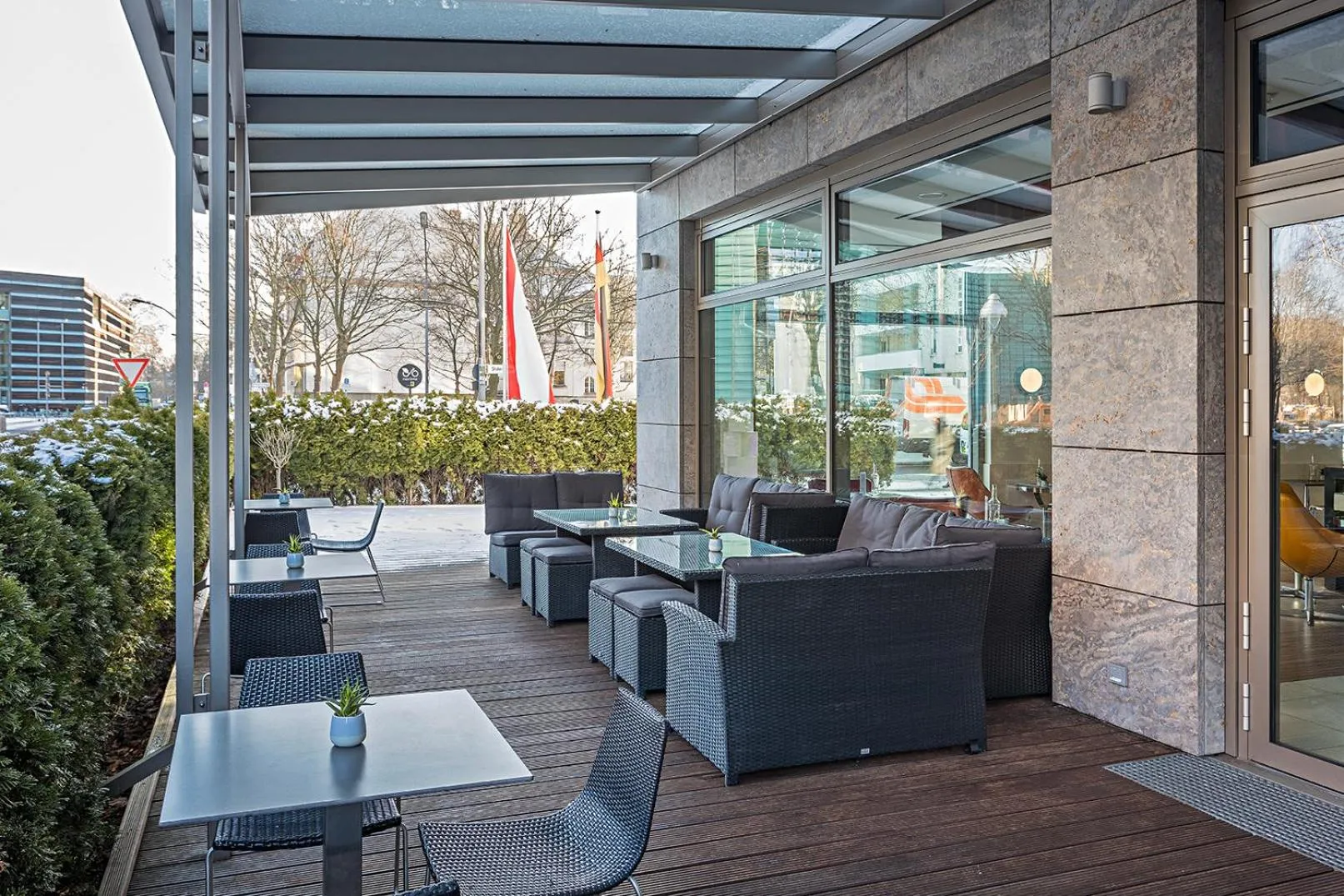 Balcony/Terrace in Pestana Berlin Tiergarten