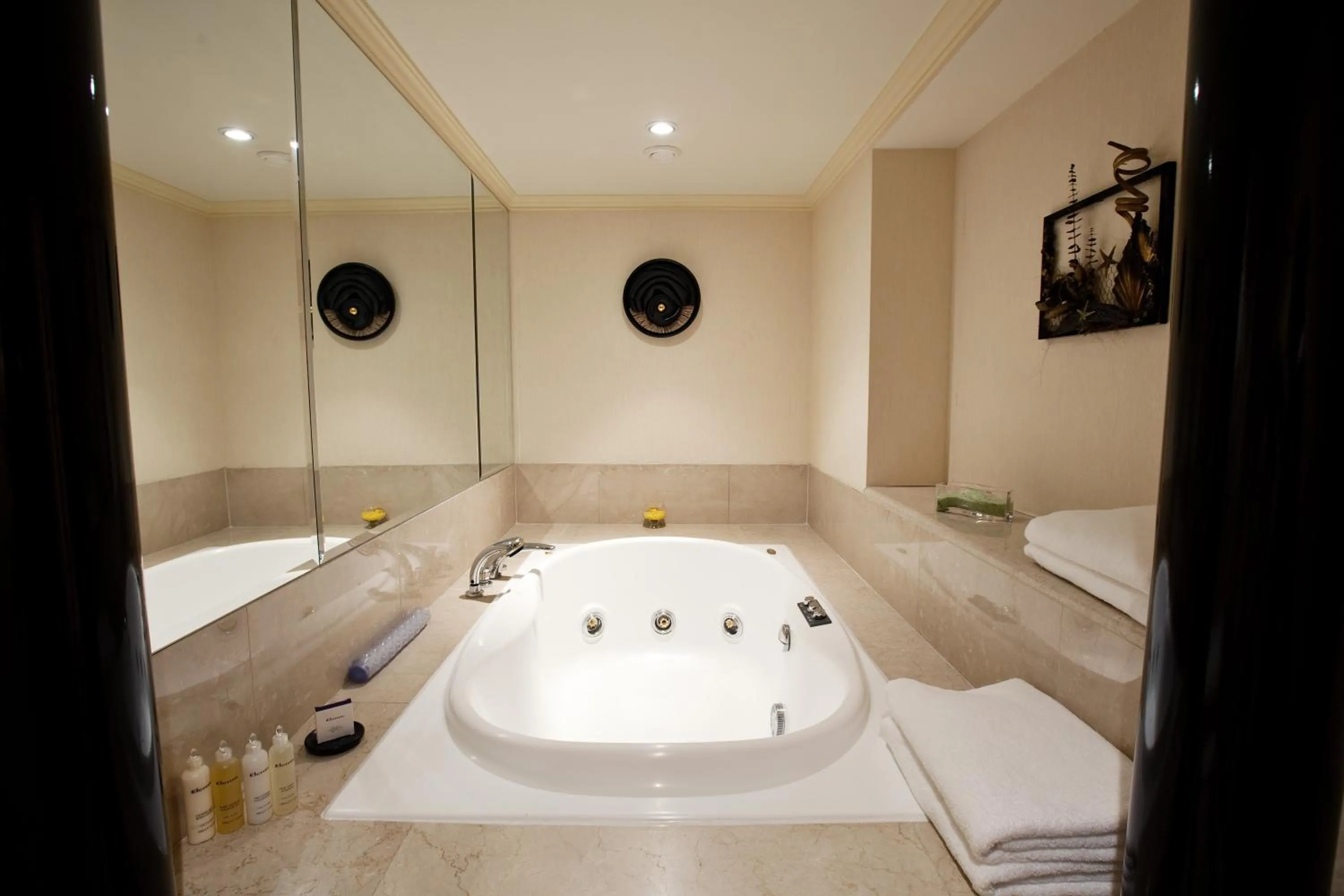 Bathroom in InterContinental Almaty by IHG