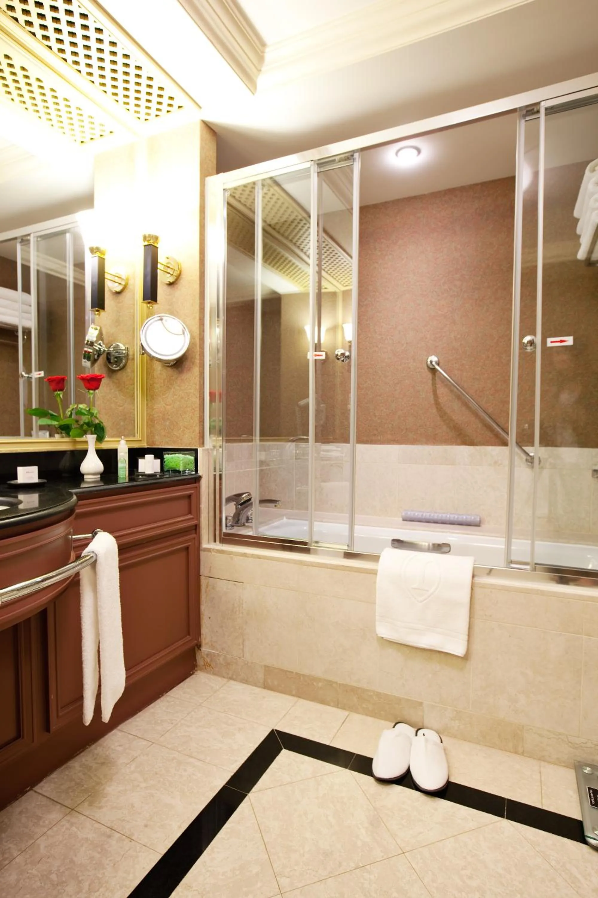 Bathroom in InterContinental Almaty by IHG