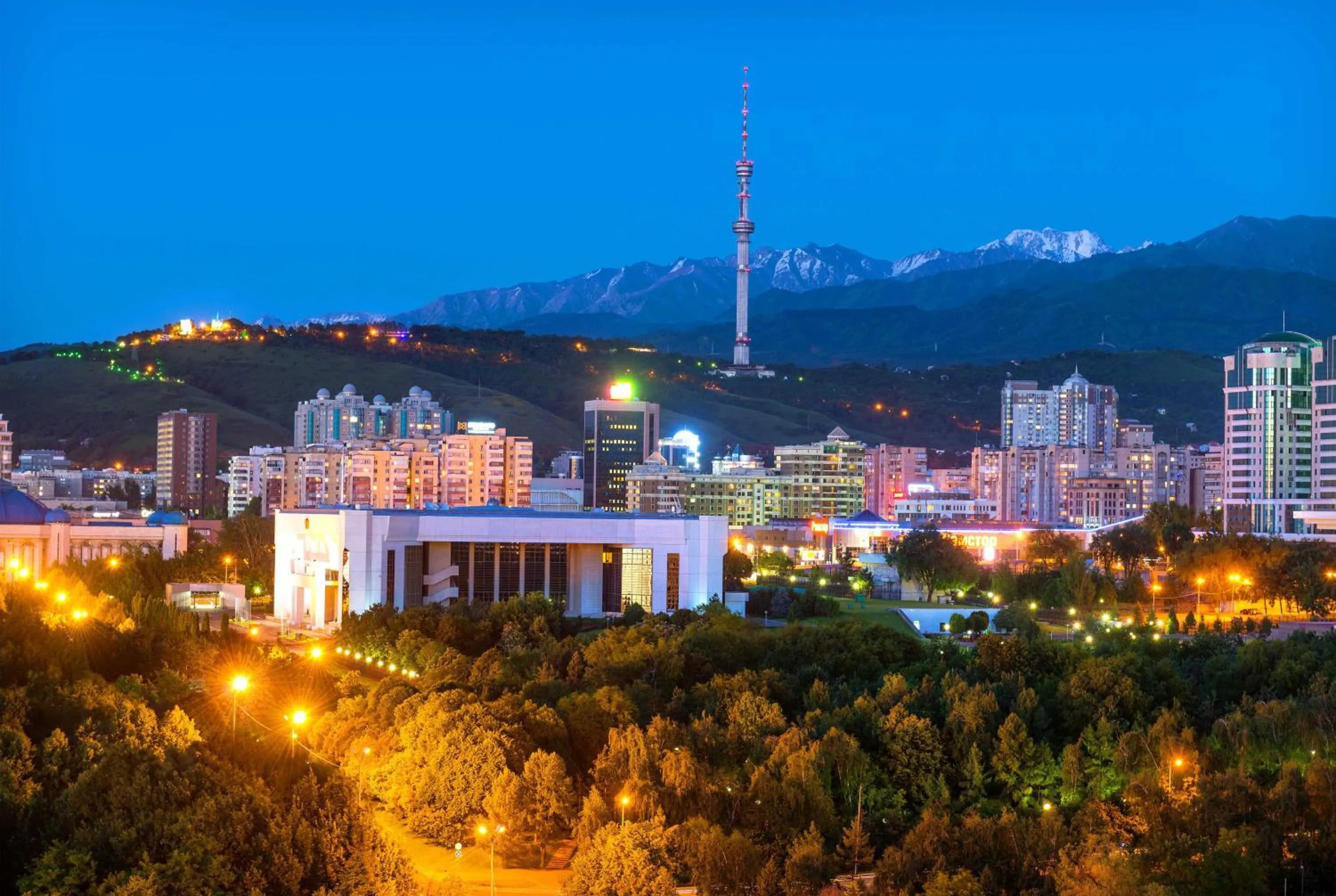 Property building in InterContinental Almaty by IHG