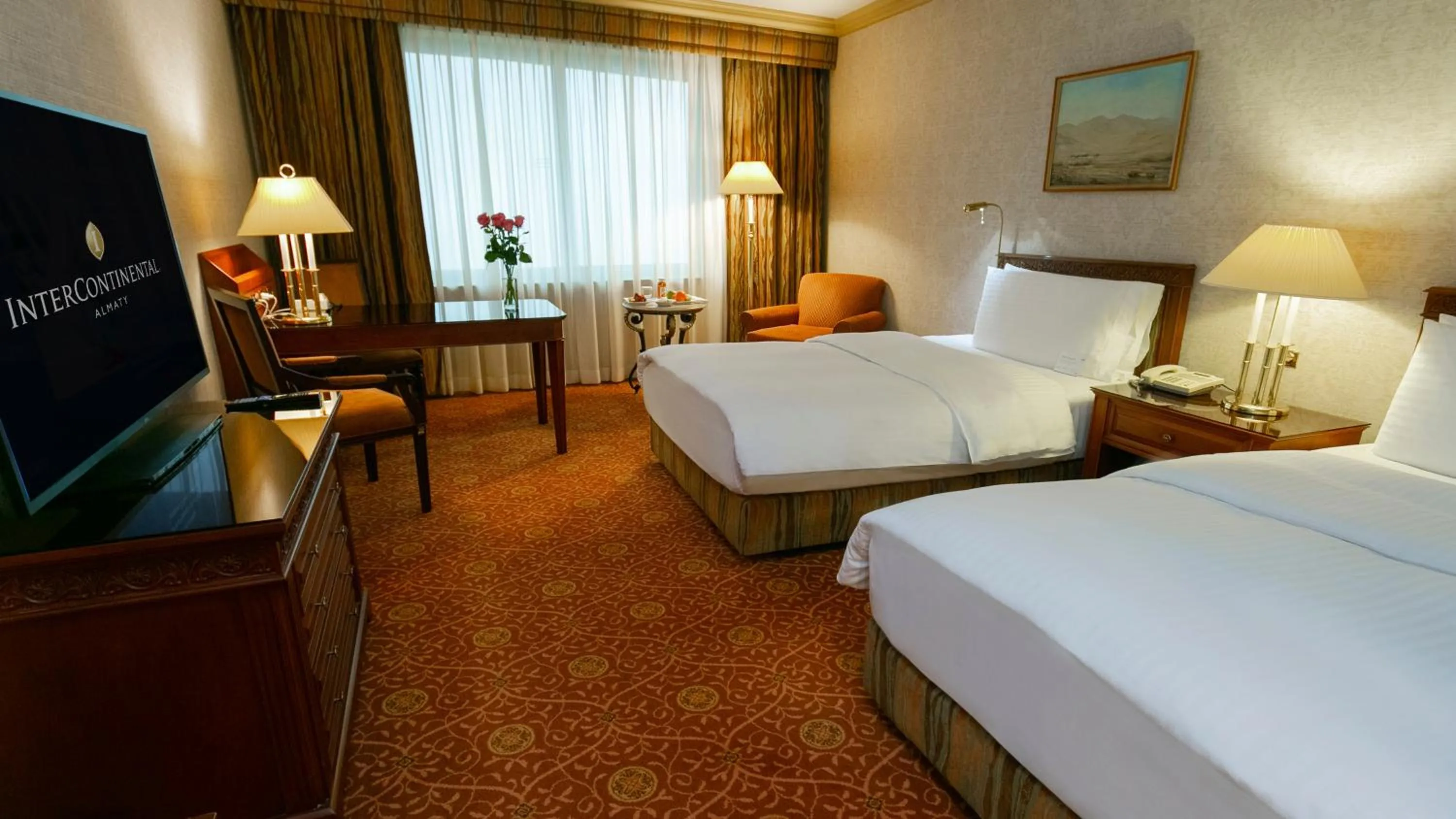 Bed in InterContinental Almaty by IHG