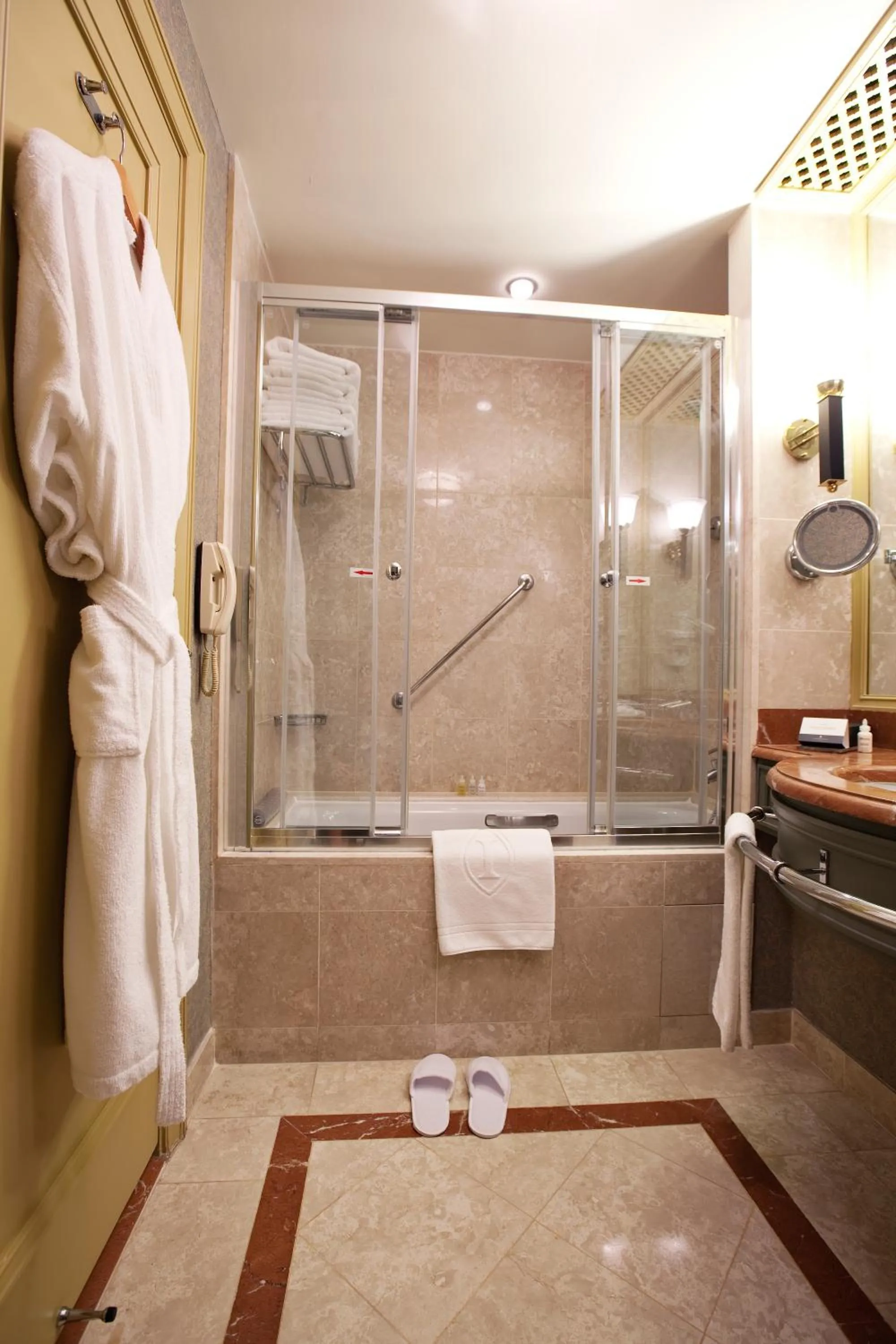 Bathroom in InterContinental Almaty by IHG