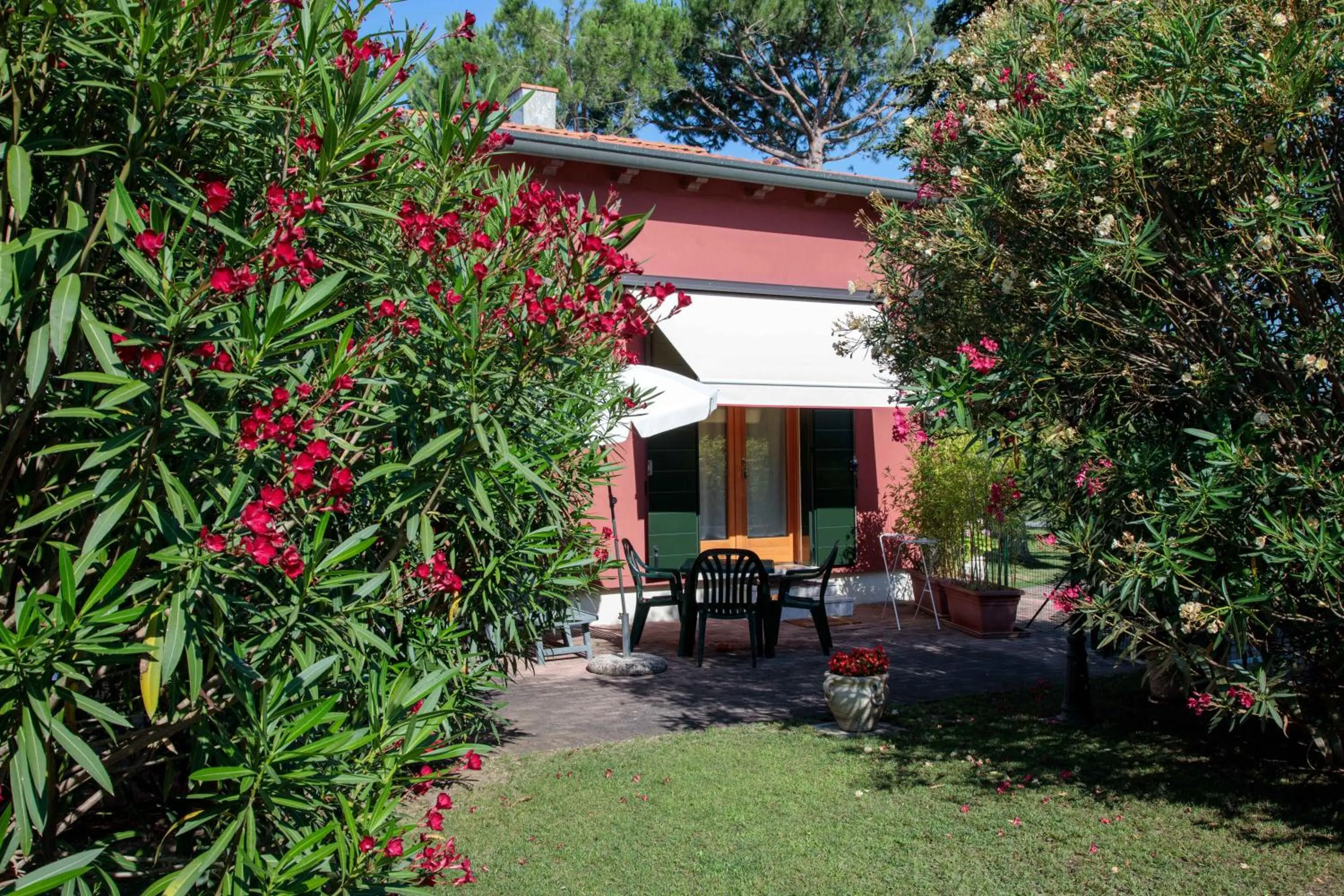 Patio in B&B A Casa di Marta