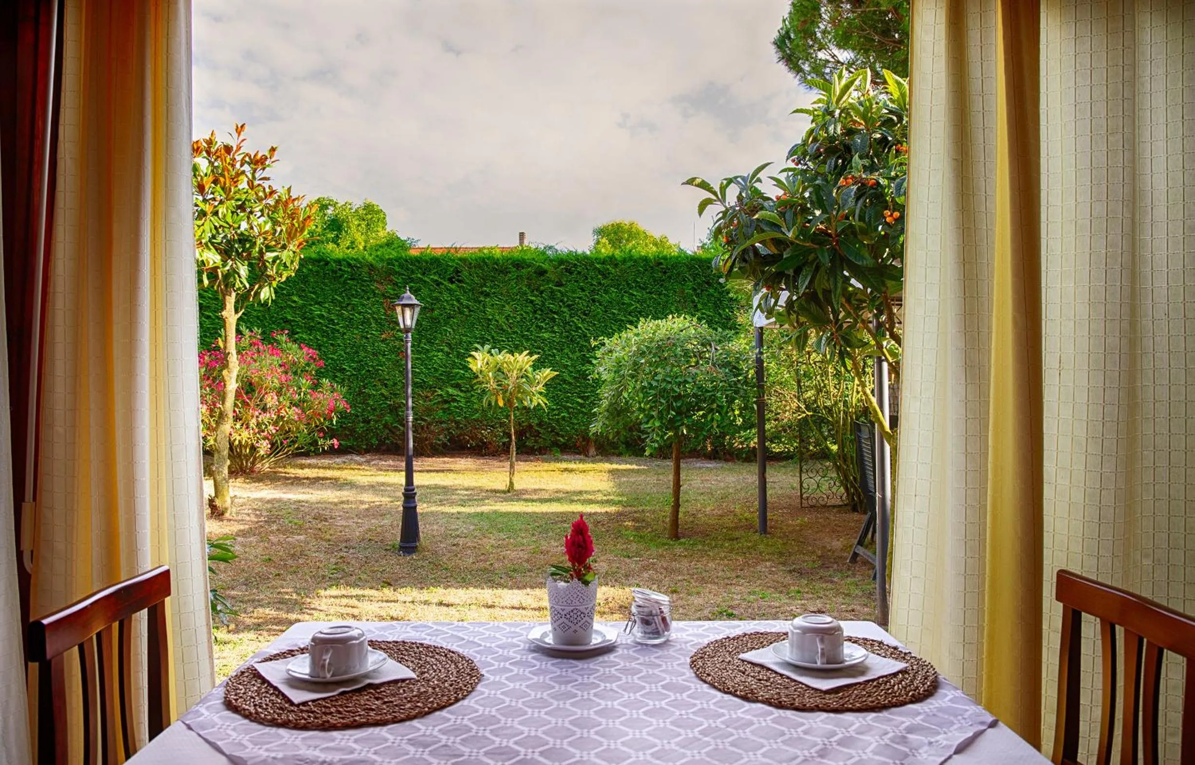 Patio in B&B A Casa di Marta