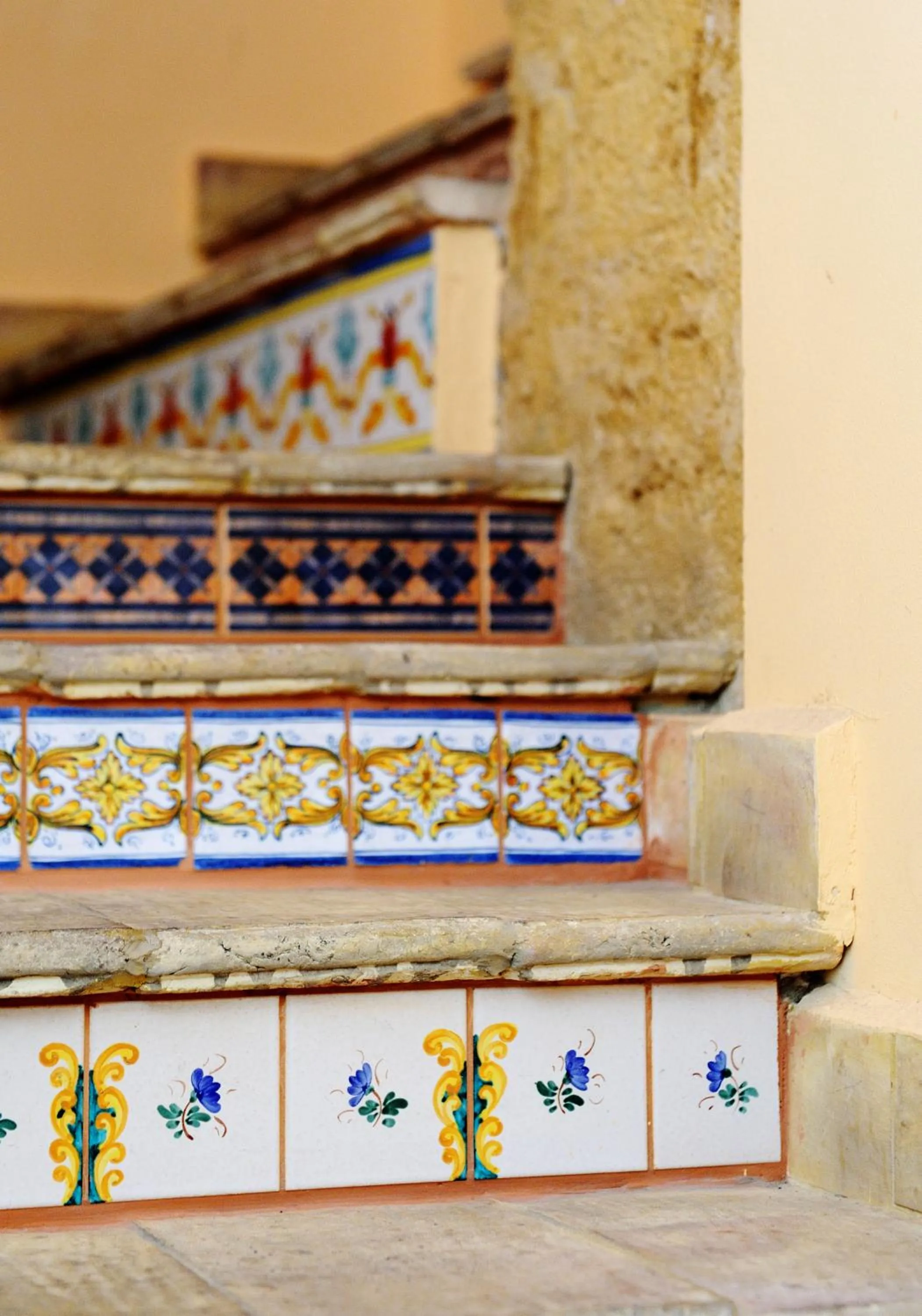 Decorative detail in B&B Le Casette Di Lù