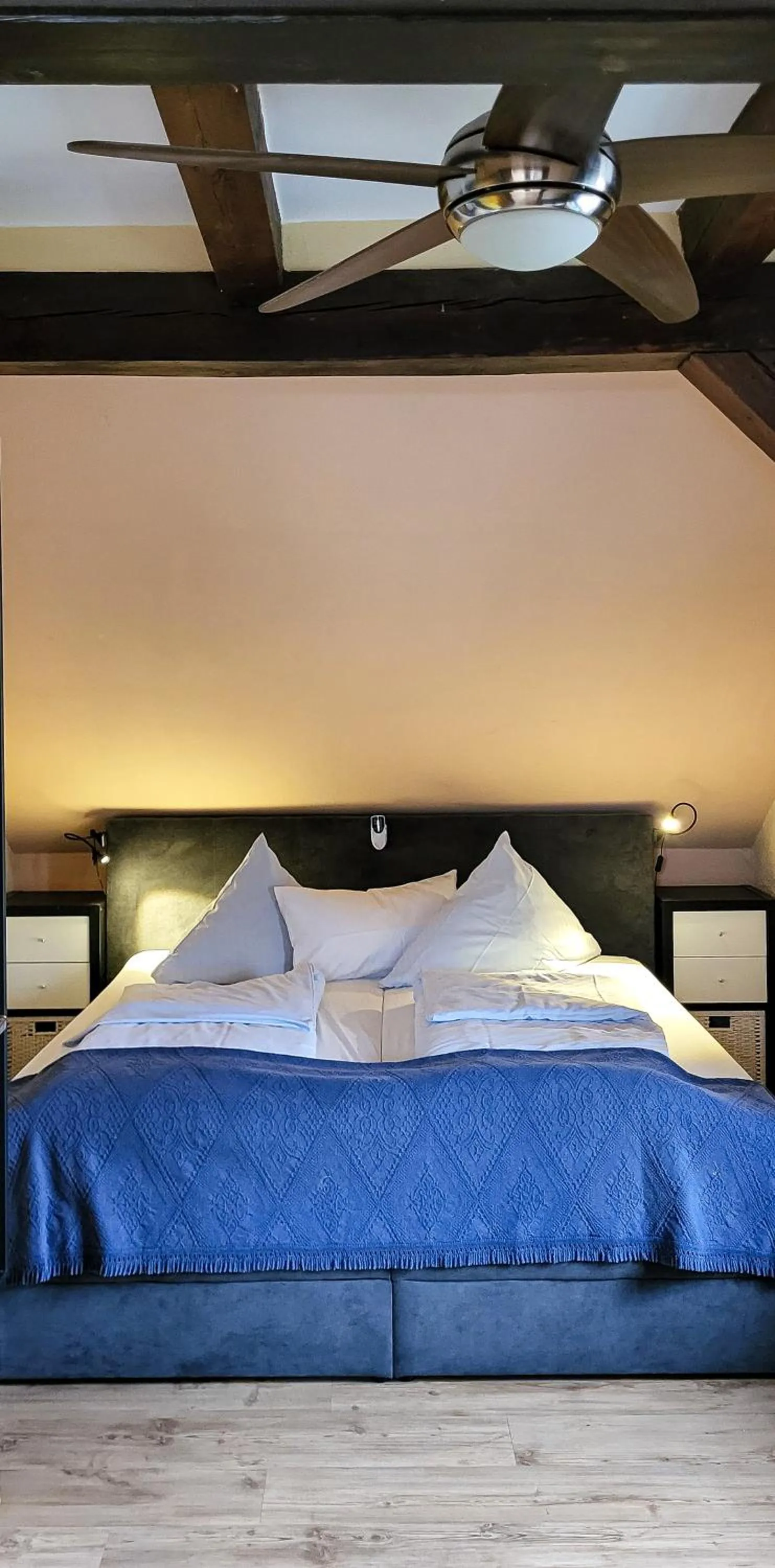 Bedroom, Bed in Spreewaldhotel Garni Raddusch