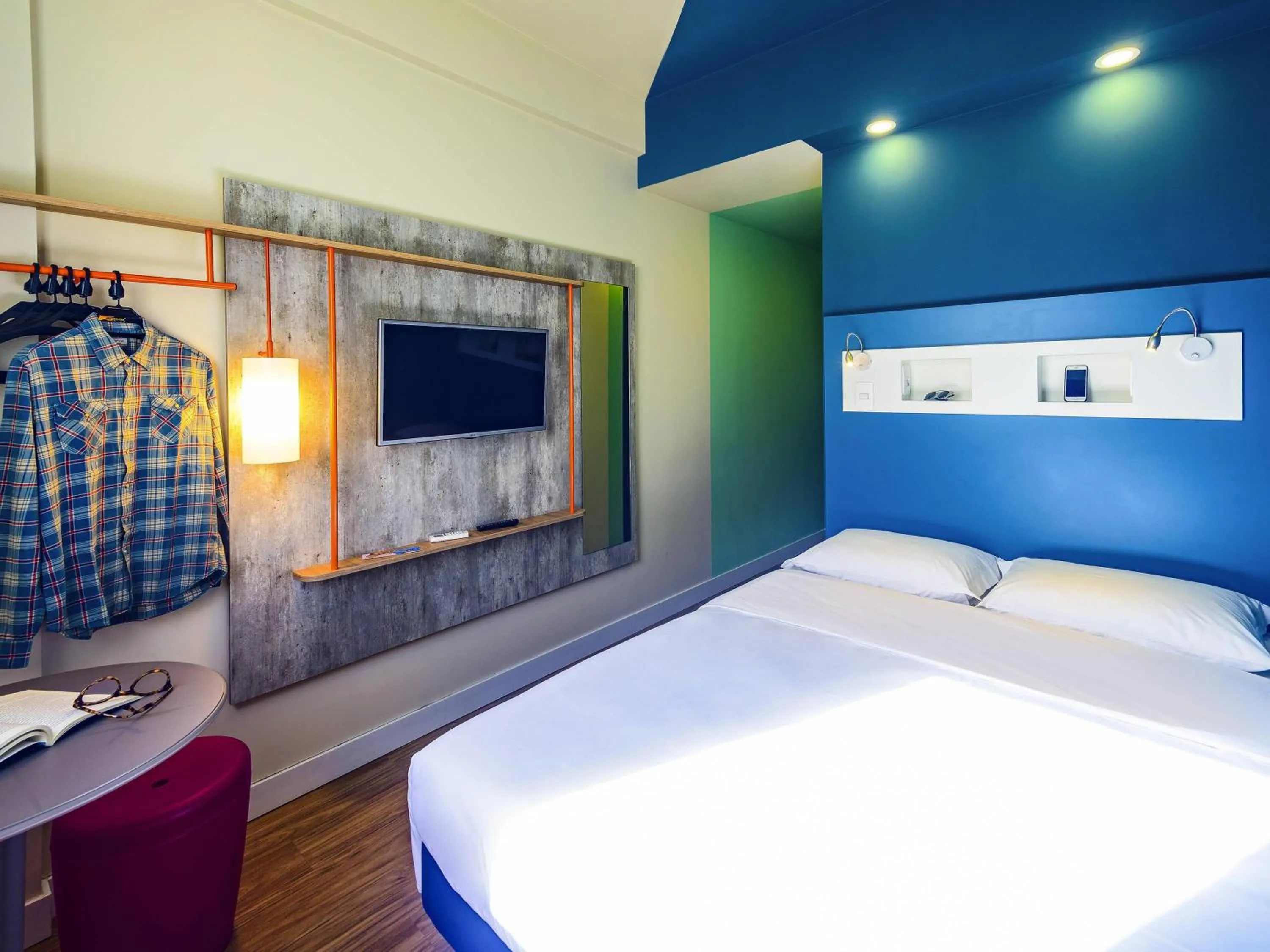 Bedroom, Bed in ibis budget Foz do Iguaçu