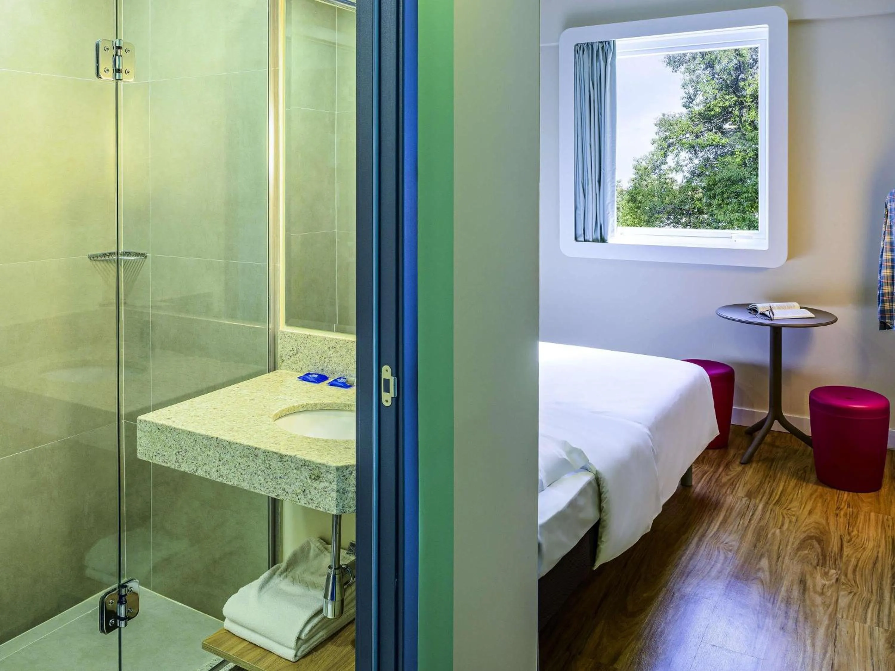 Bedroom in ibis budget Foz do Iguaçu