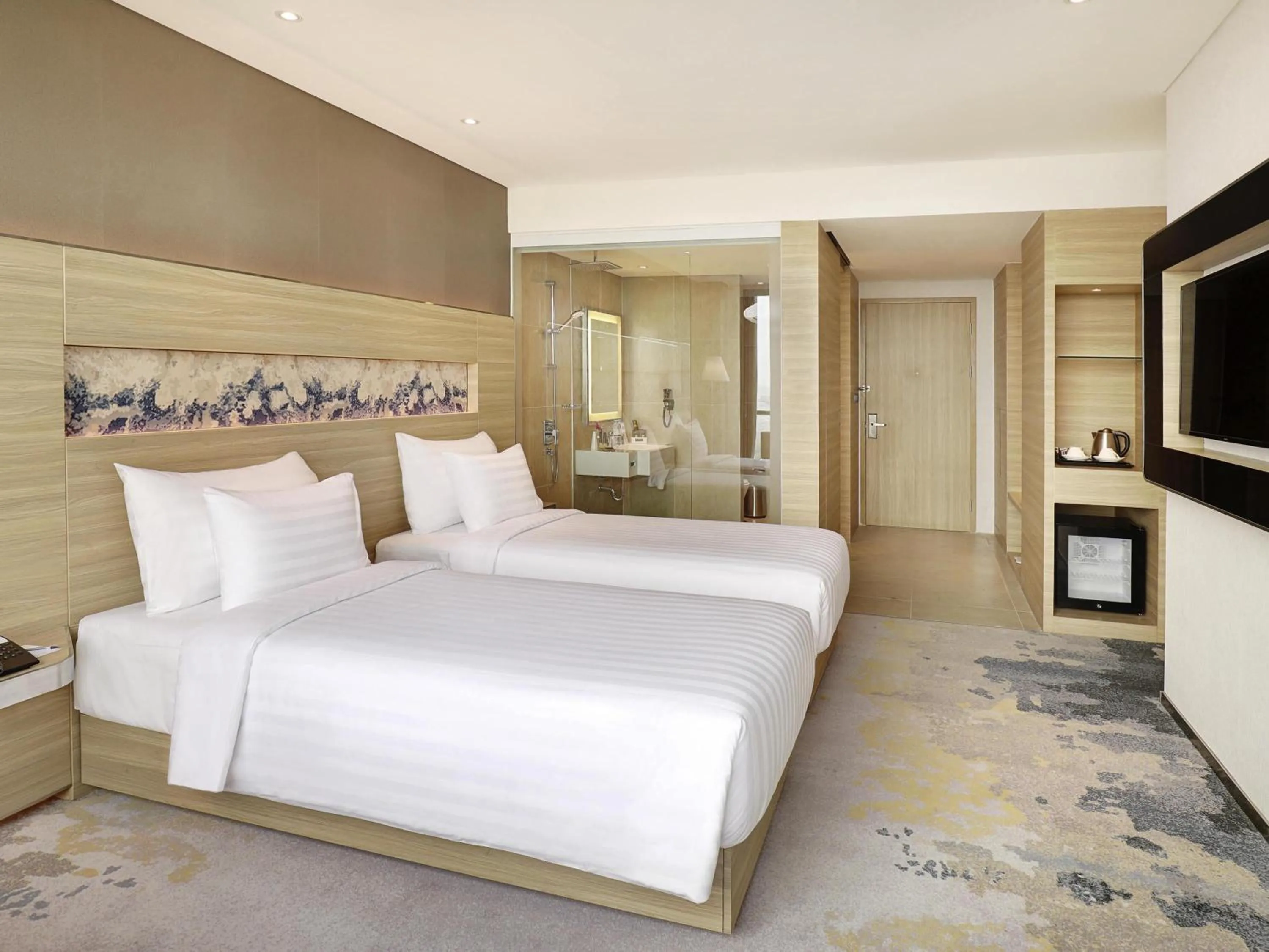 Bedroom, Bed in Novotel Samator Surabaya Timur