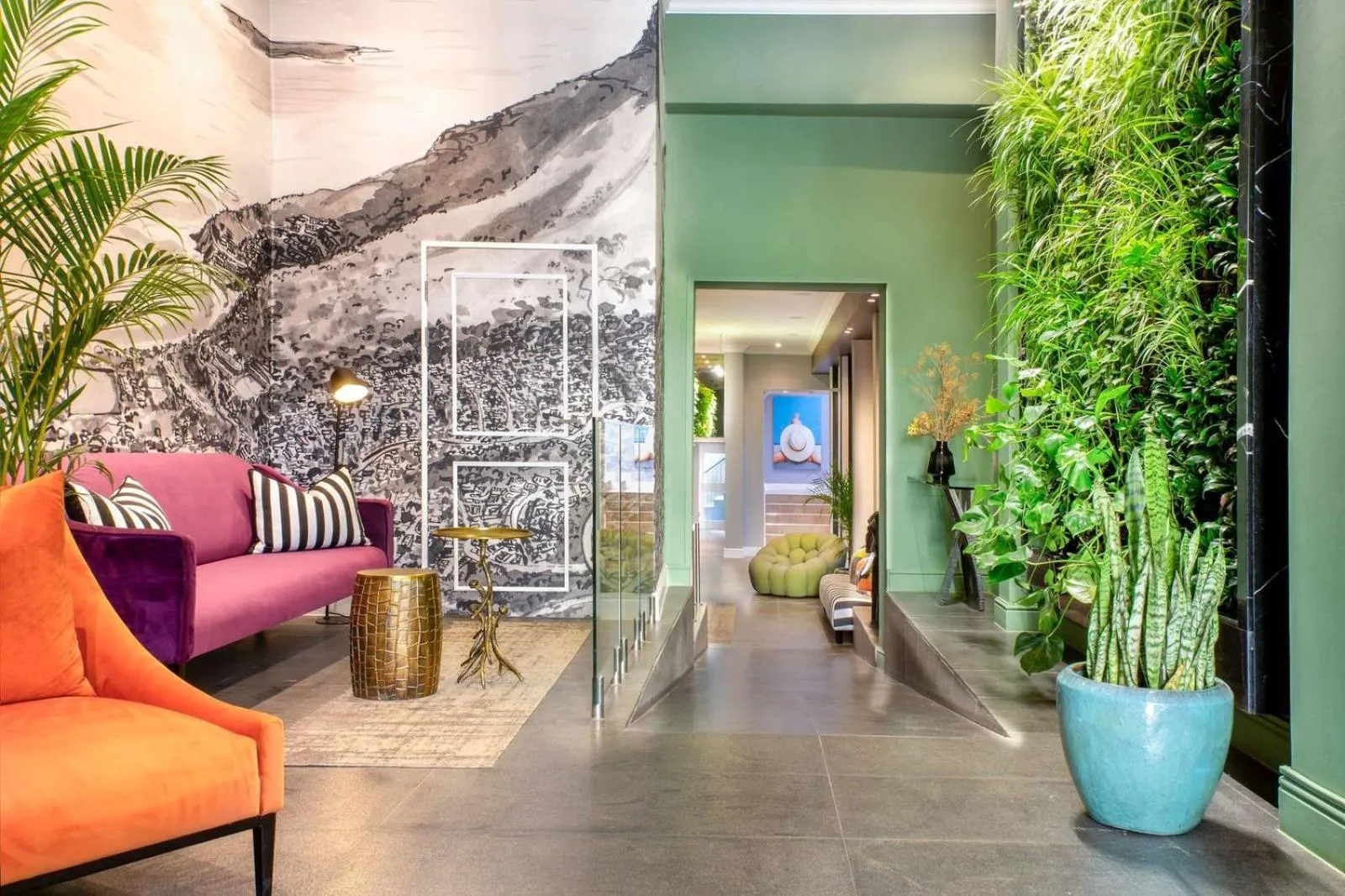 Decorative detail in Cloud 9 Boutique Hotel and Spa