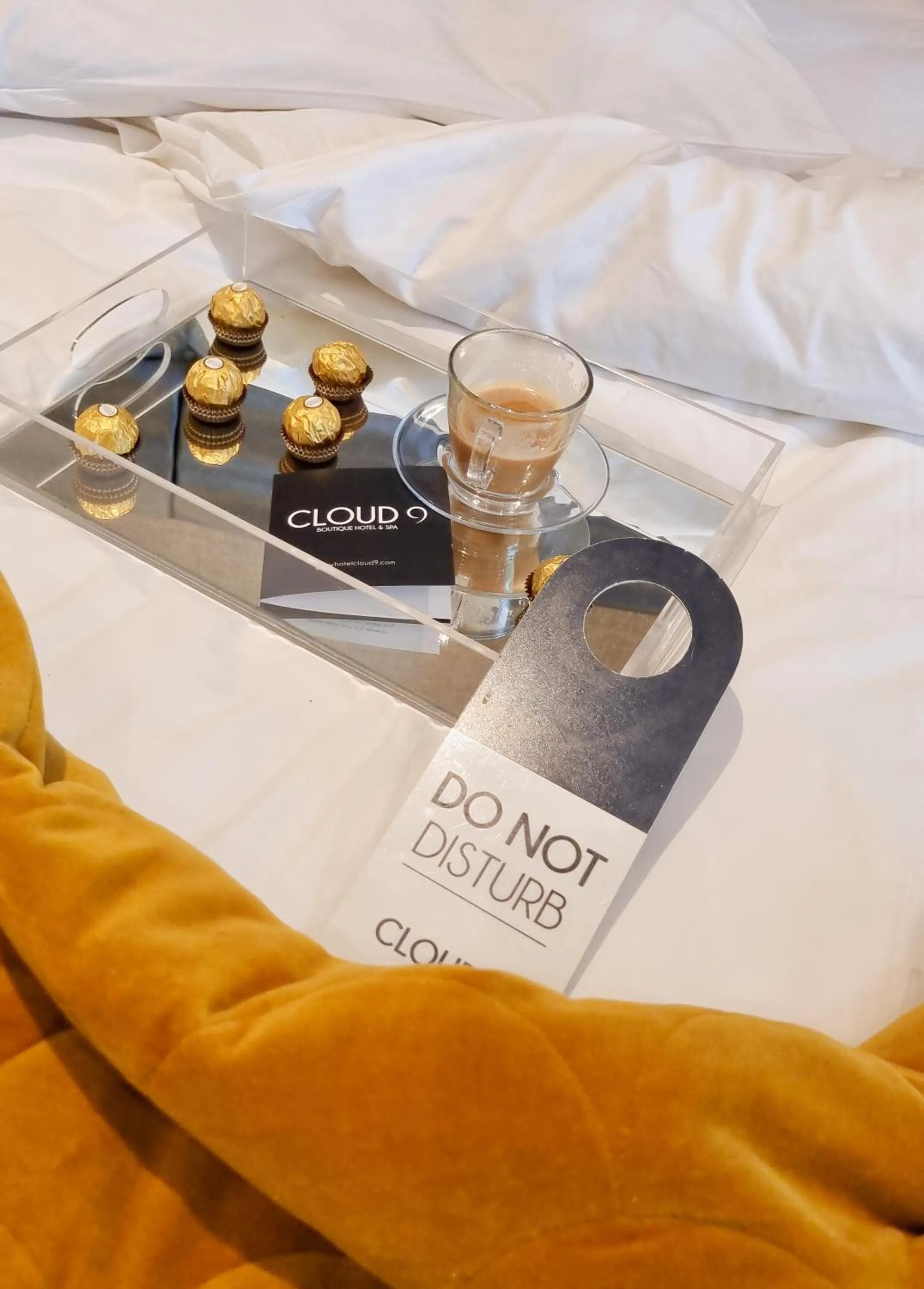 room service, Bed in Cloud 9 Boutique Hotel and Spa
