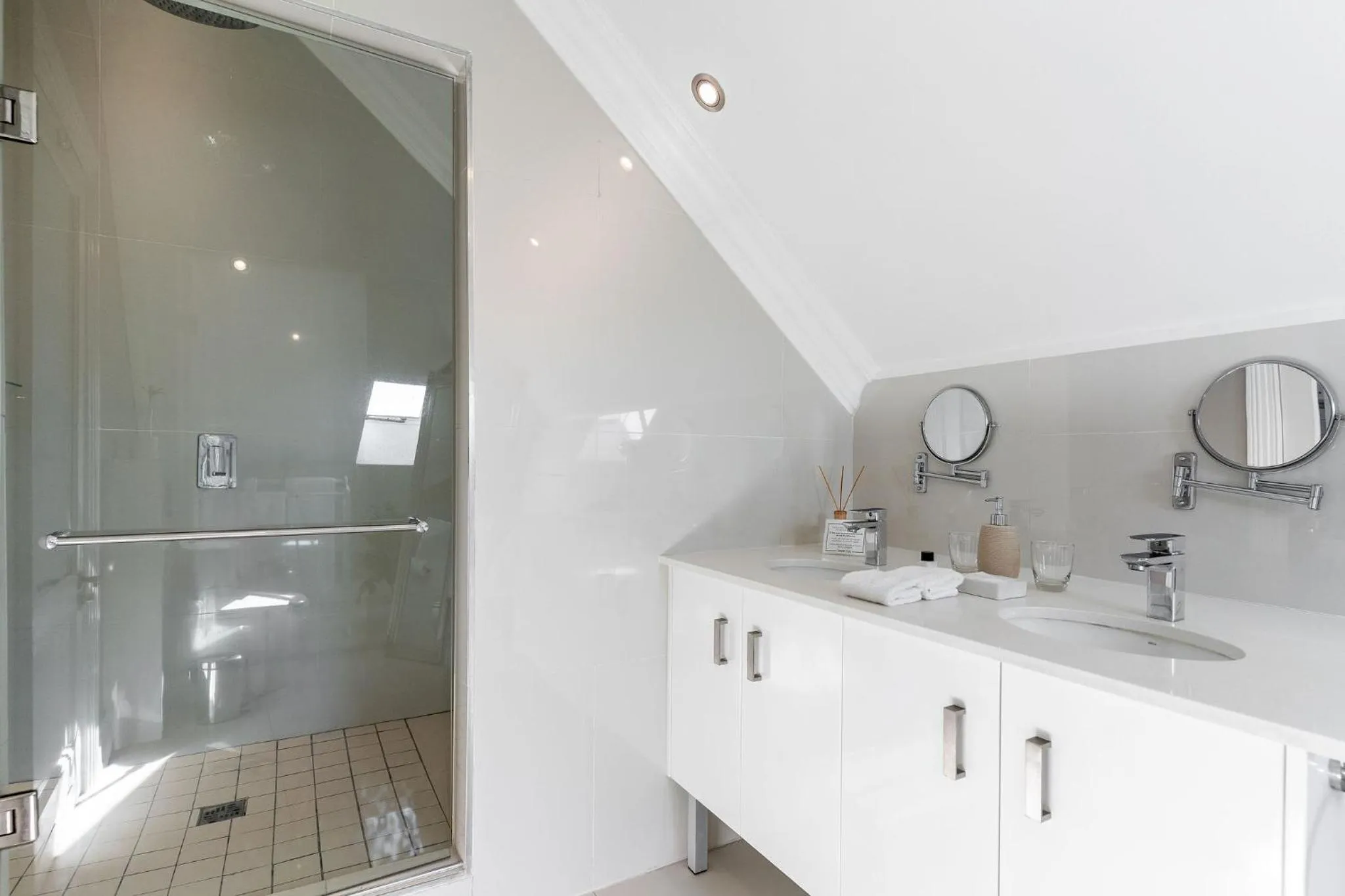 Shower in Cloud 9 Boutique Hotel and Spa