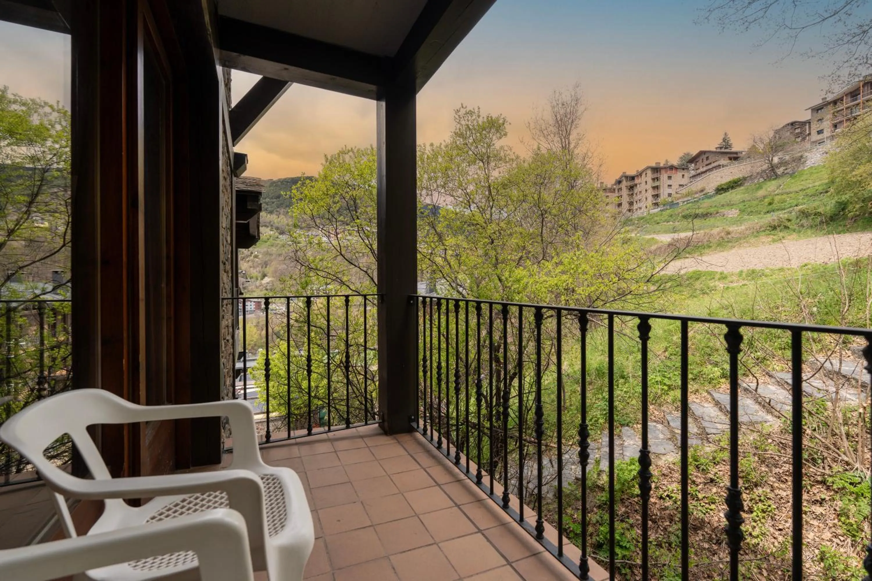 Balcony/Terrace in Aparthotel AnyosPark Mountain & Wellness Resort