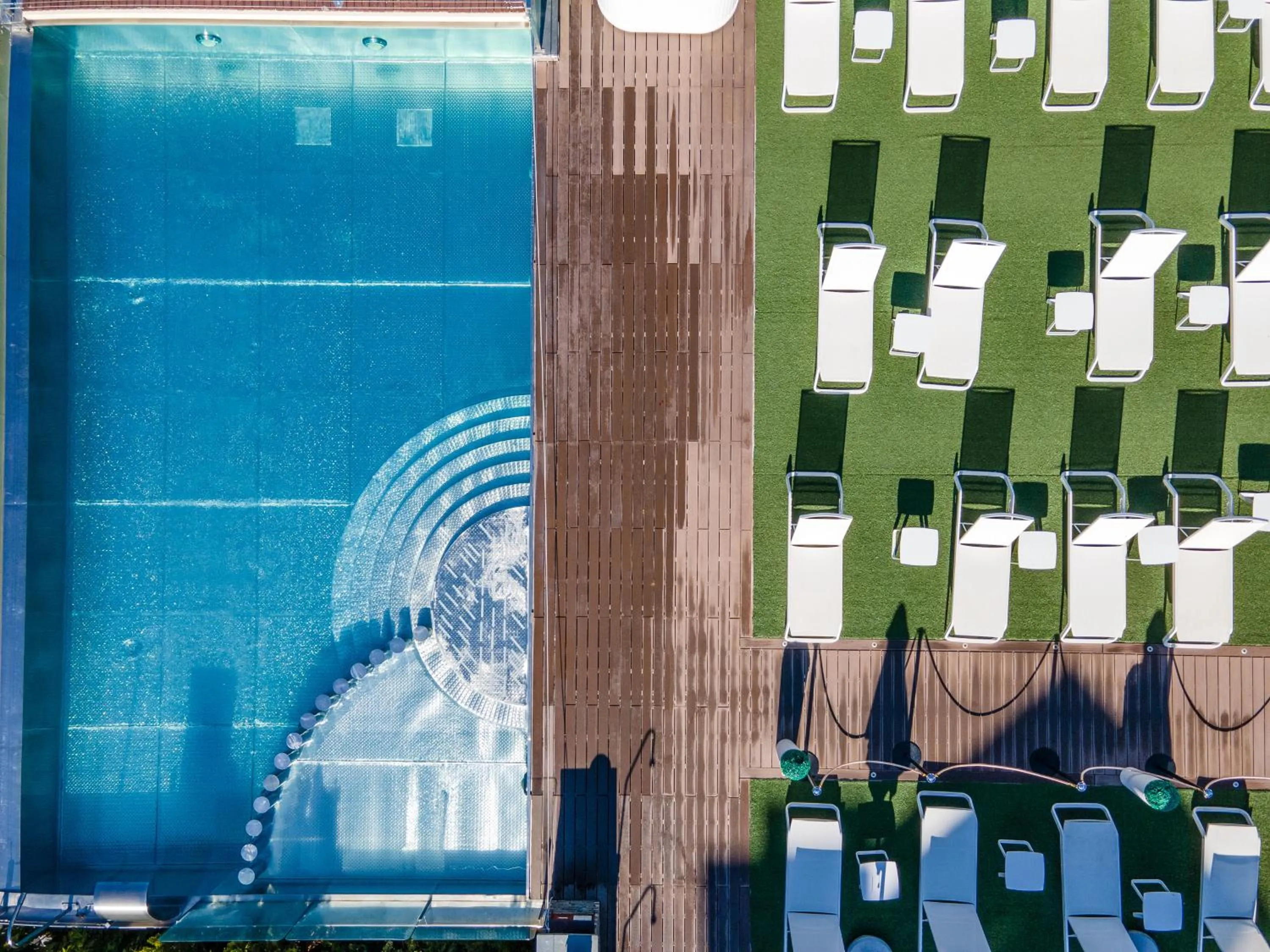 Swimming pool in Aparthotel AnyosPark Mountain & Wellness Resort