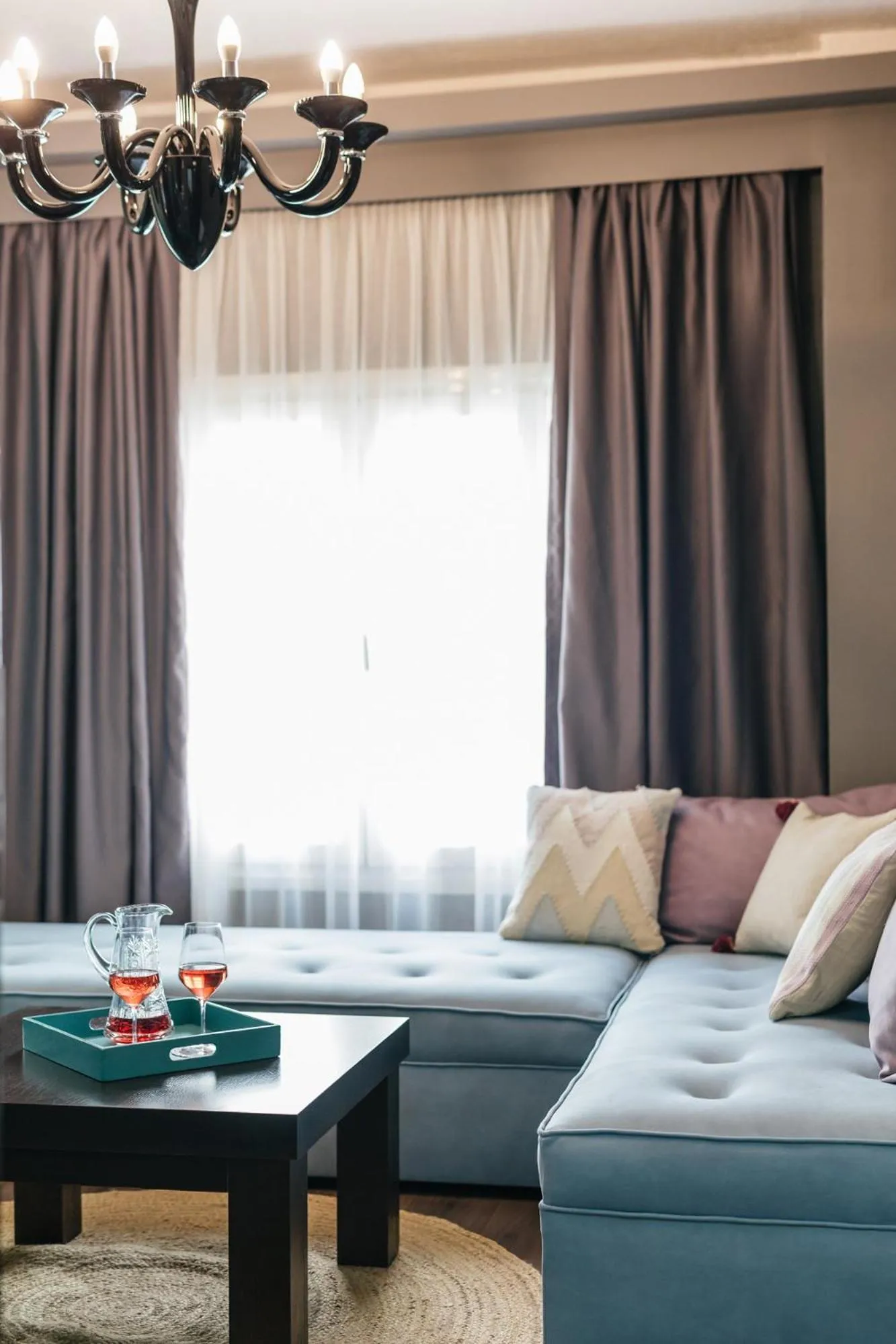 Living room in Ladadika Design, Philian Hotels and Resorts