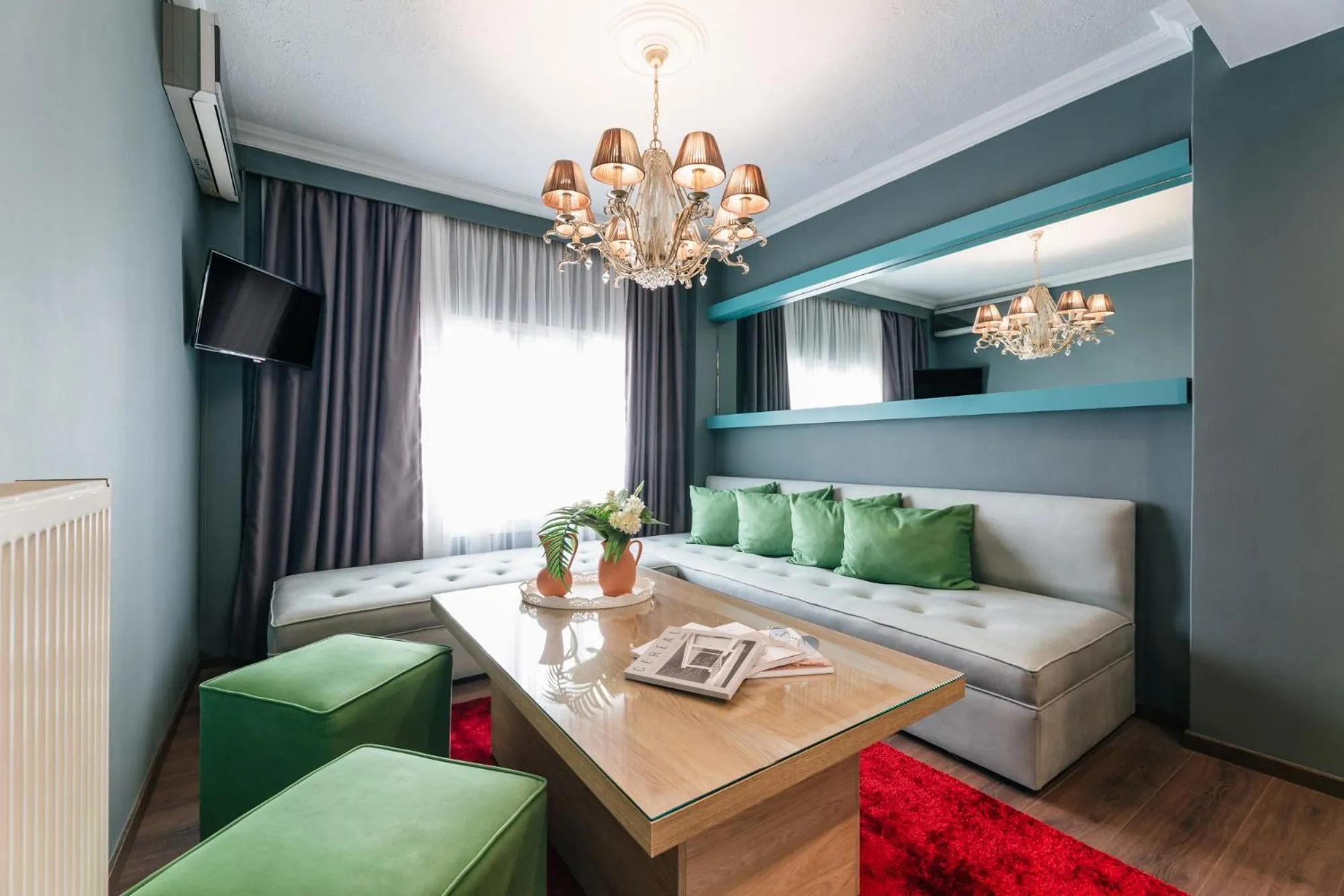 Living room, Bed in Ladadika Design, Philian Hotels and Resorts