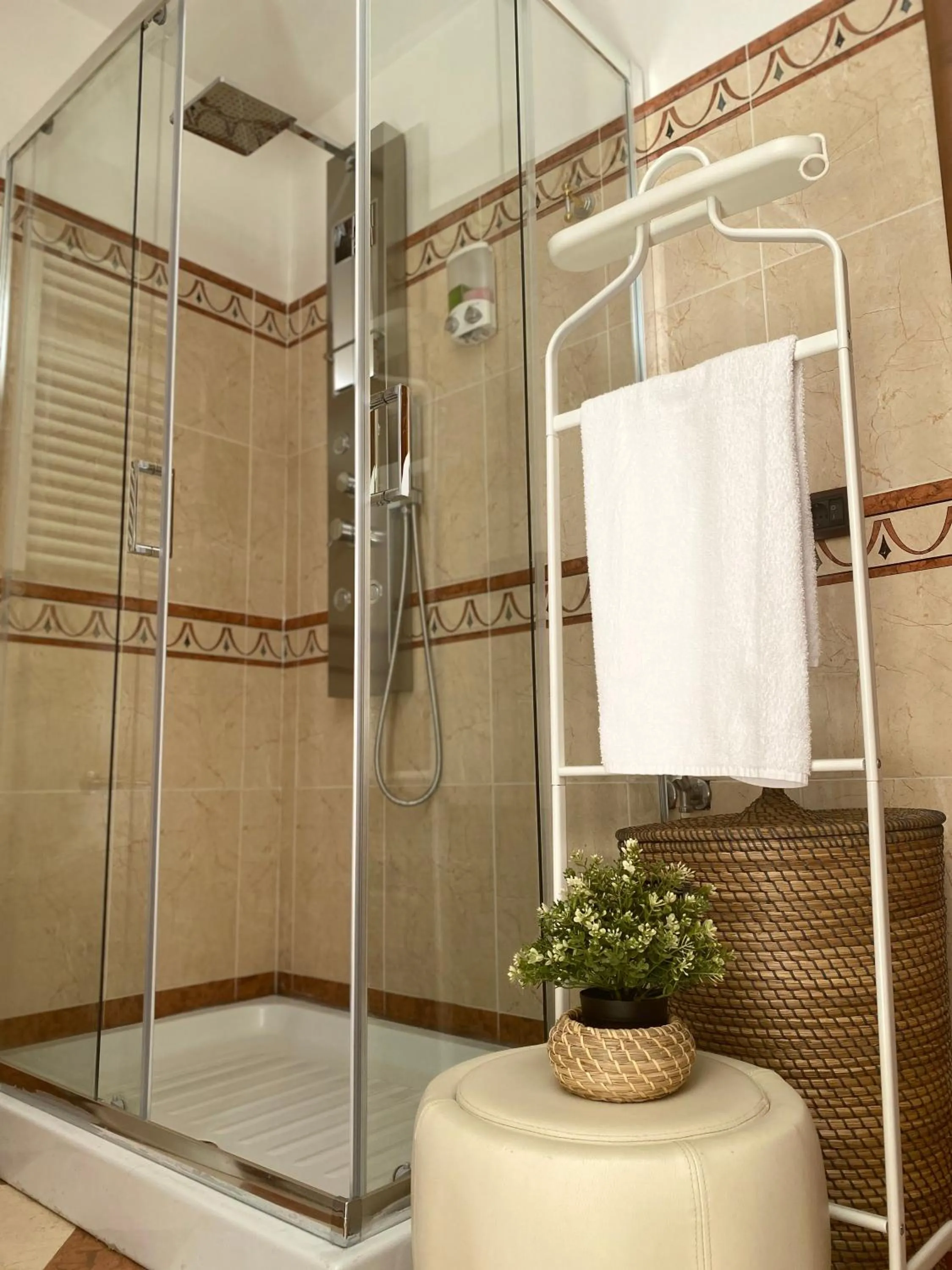Deluxe Room with Shared Bathroom in Green Room
