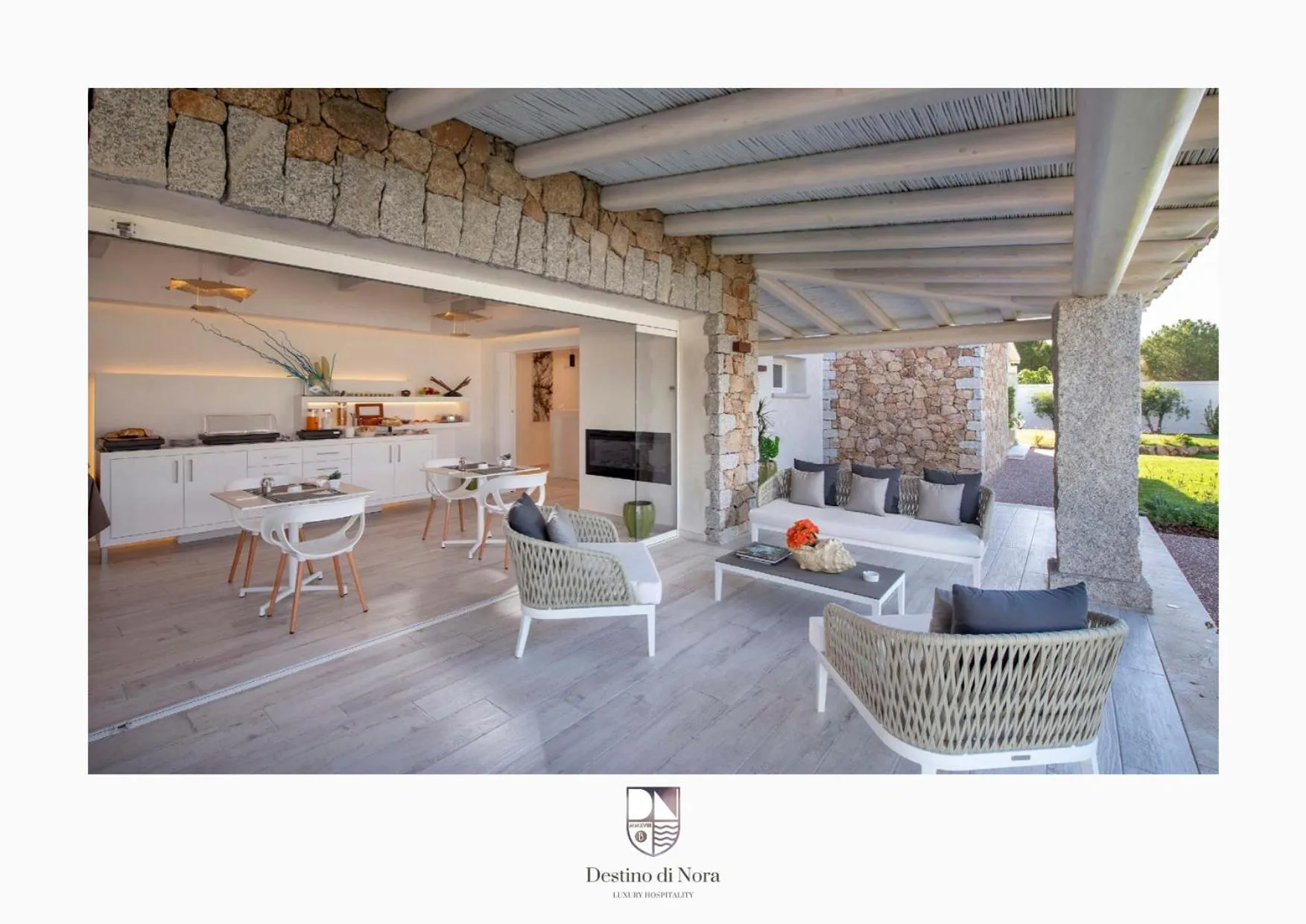 Living room in Destino di Nora