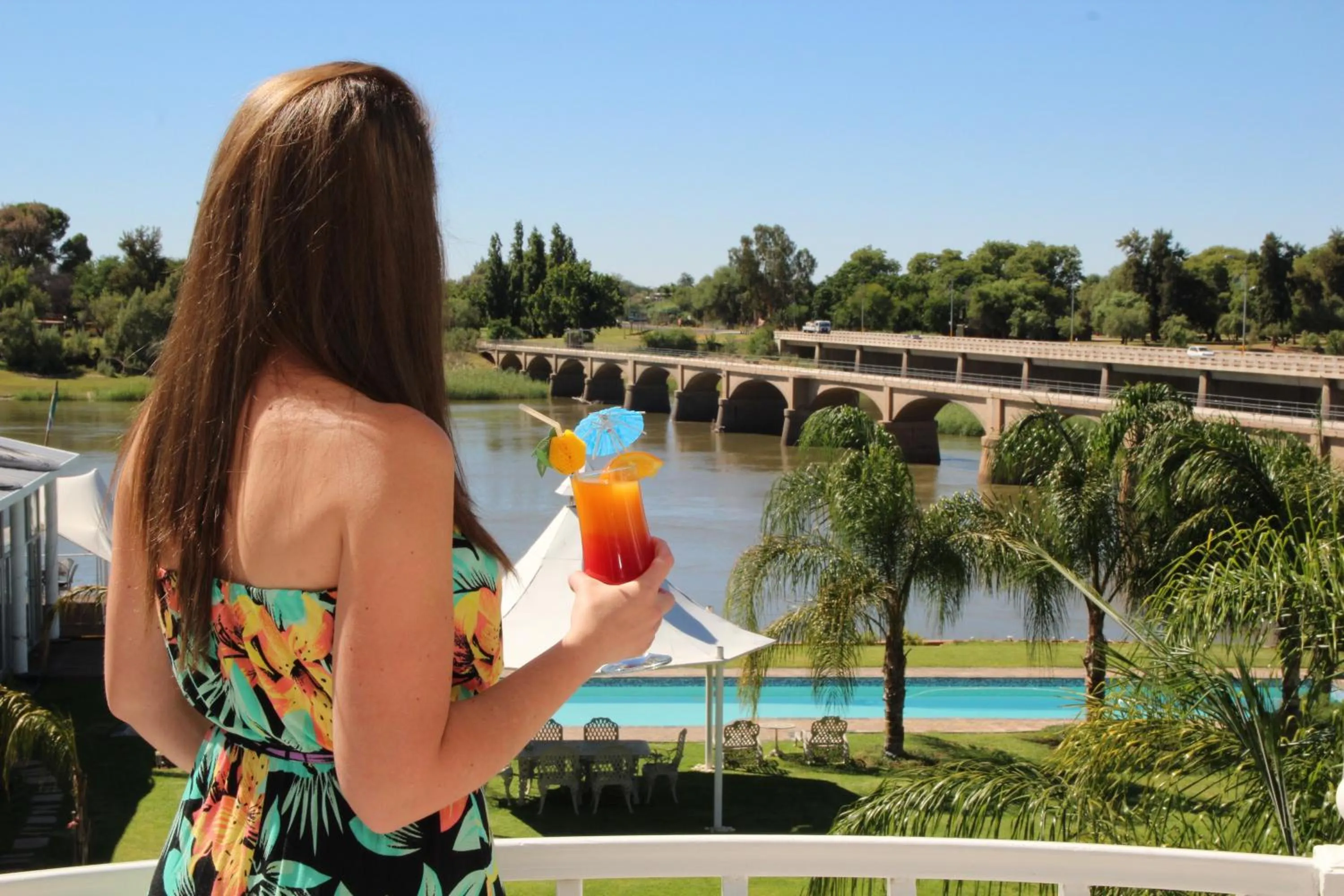 Balcony/Terrace in Belurana River Manor