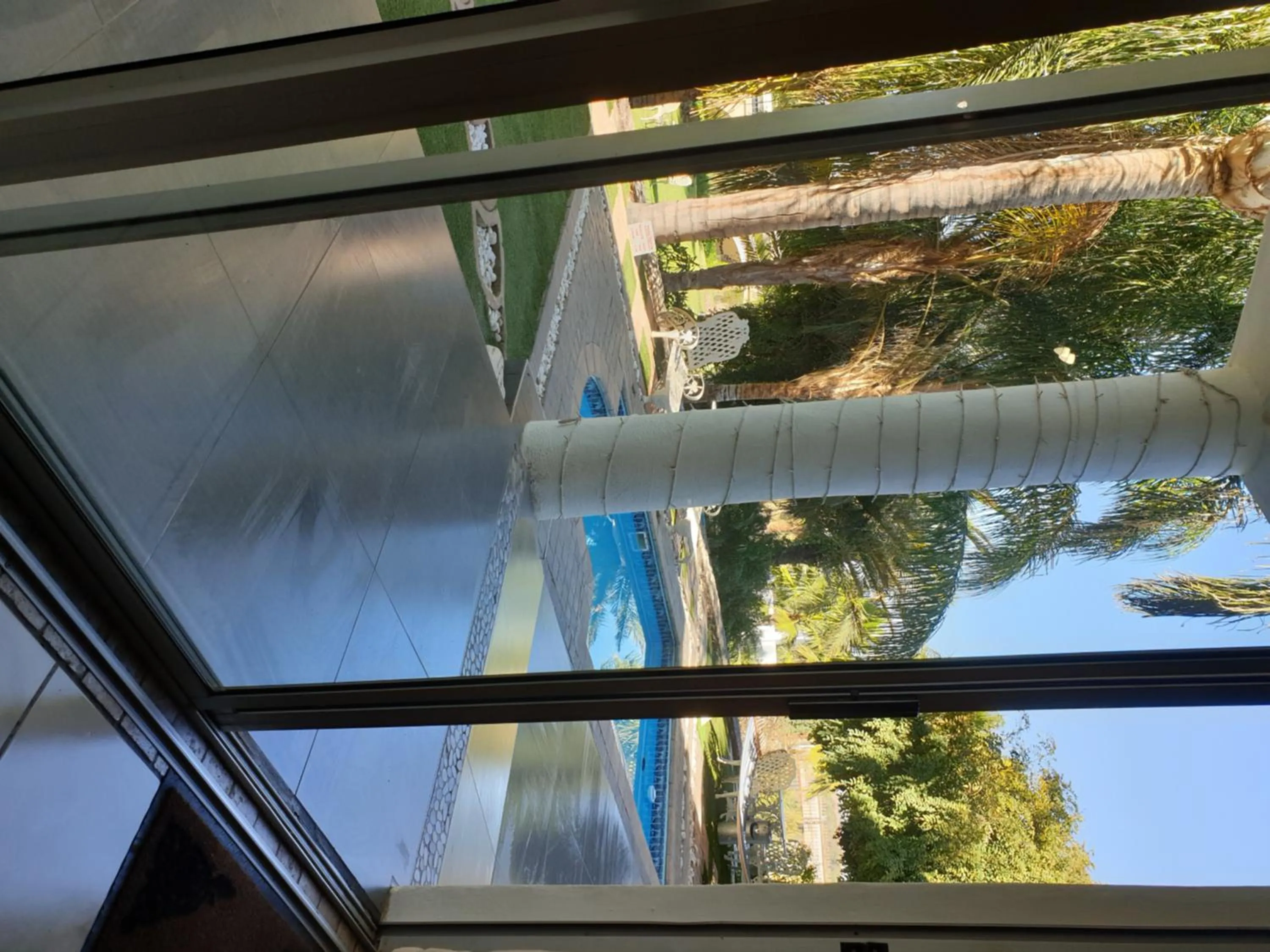 Pool view in Belurana River Manor