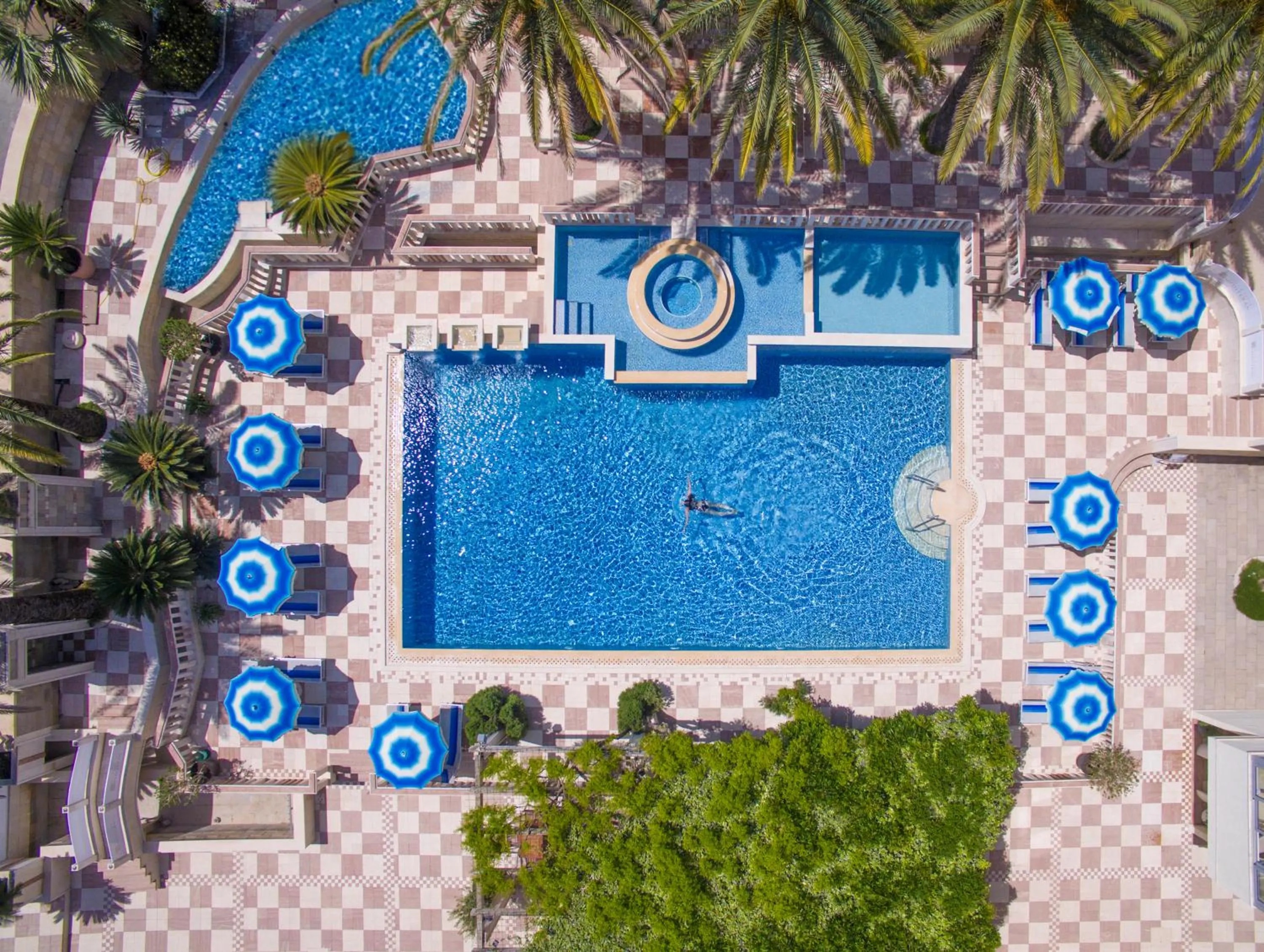 Bird's eye view in Mediteran Hotel & Resort