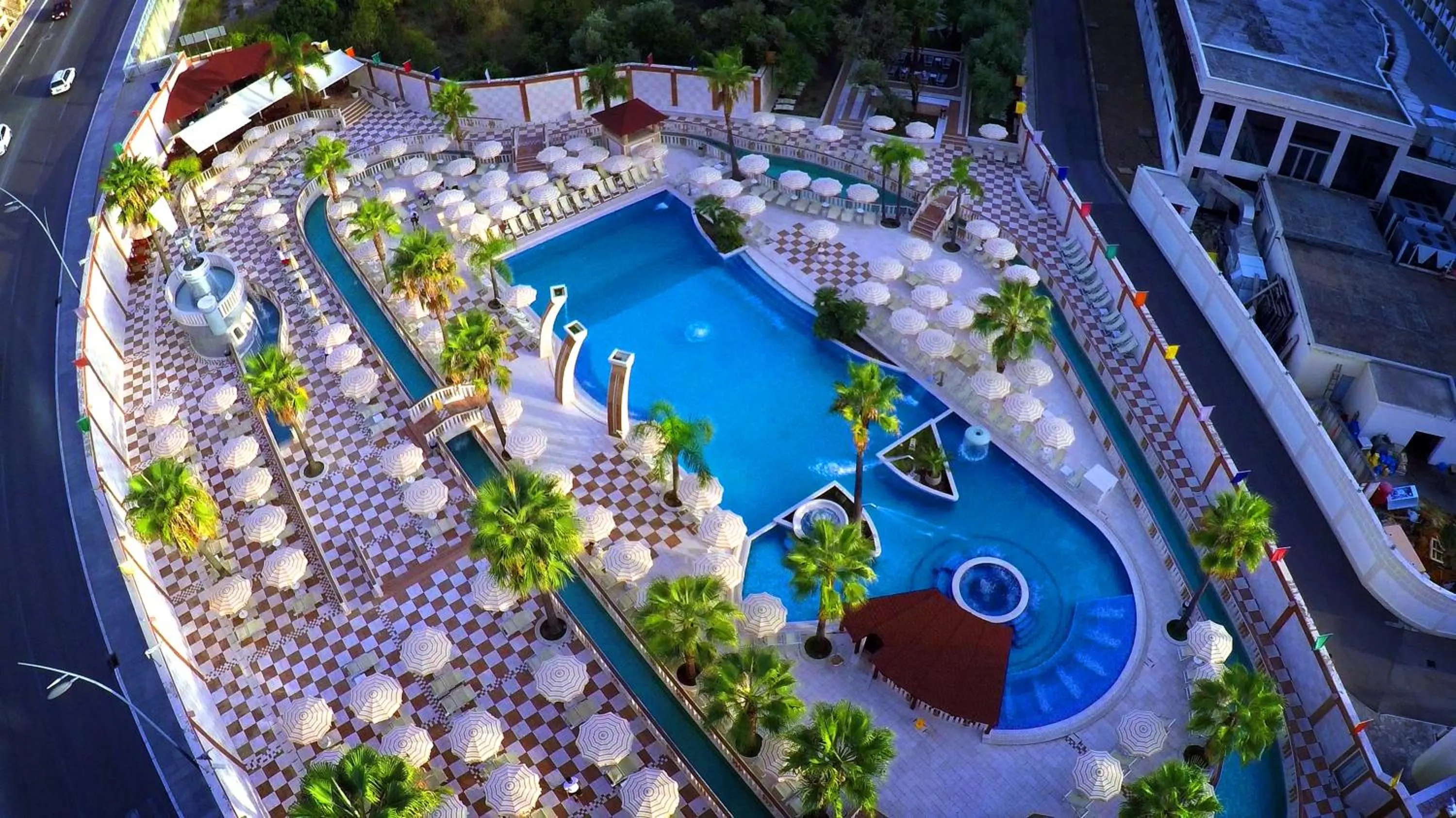 Bird's eye view in Mediteran Hotel & Resort